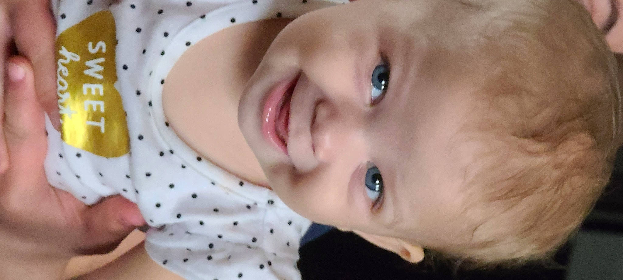 Elise joined the competition — help win amazing prizes! baby_toddler_clothing, beauty, cheek, child, chin, eyebrow, eyelash, facial_expression, forehead, iris, jaw, joy, lip, neck, organ, pattern, person, photograph, skin, toddler