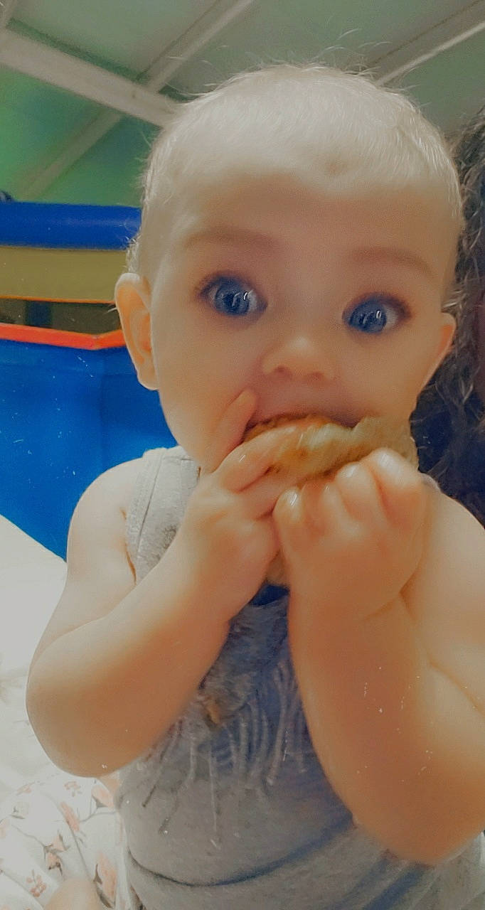 Elise joined the competition — help win amazing prizes! baby, baby_bathing, baby_grabbing_for_something, bathing, cheek, child, finger, joint, muscle, nail, organ, person, skin, surprise, taste, toddler