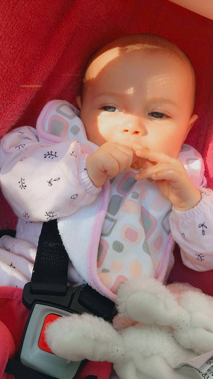 Dalyana participe au concours pour gagner de l'argent avec cette photo : baby, baby_products, cheek, child, person, pink, product, skin, toddler