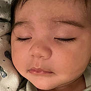 Clarissa is registered to the contest to win money with this photo: baby, blanket, calm, child, close_up, cozy, cute, eyelashes, face, head, indoors, infant, peaceful, portrait, rest, skin, sleeping, soft, toddler, young