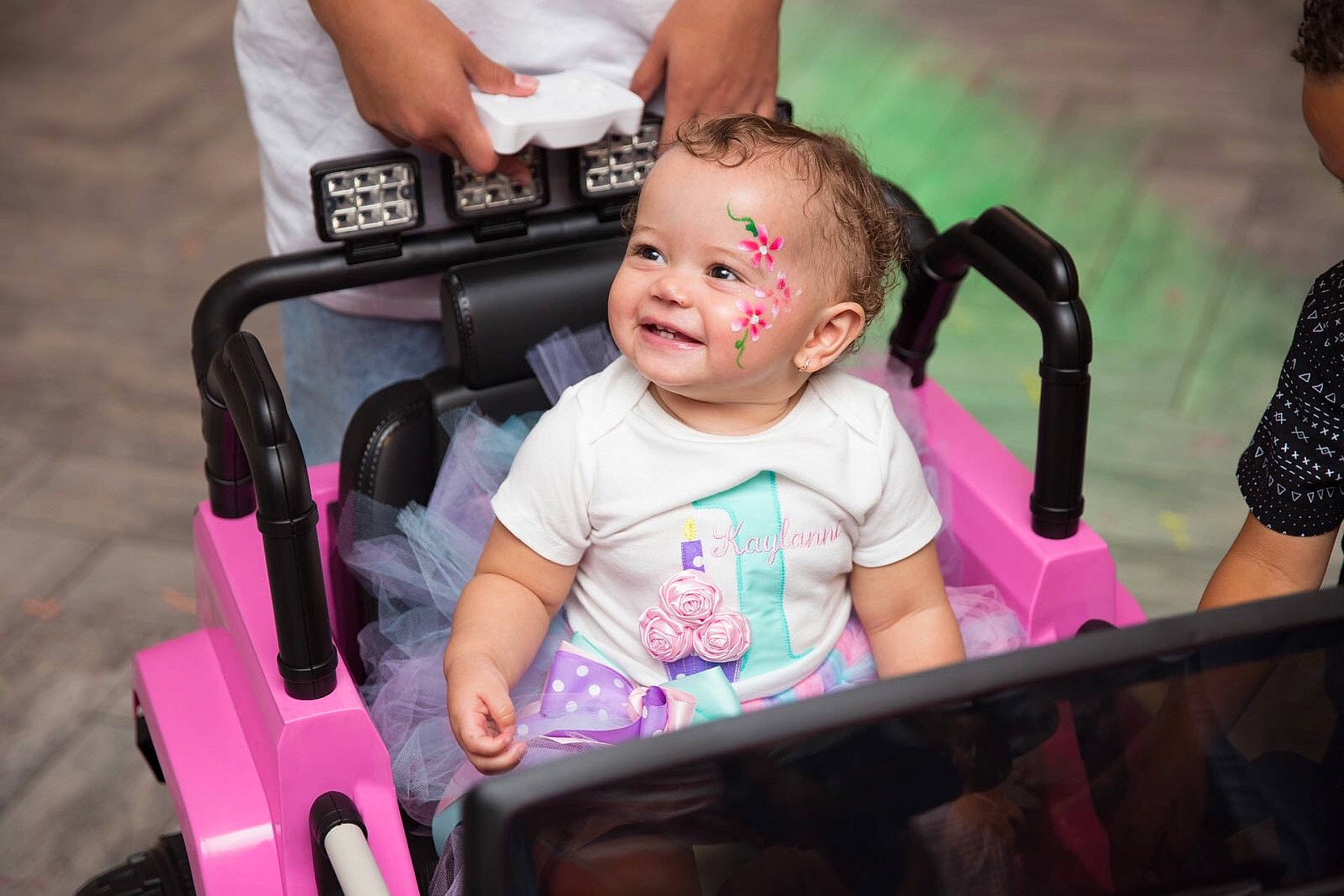 Kaylanni joined the competition — help win amazing prizes! child, fun, girl, infant, joy, person, pink, product, toddler