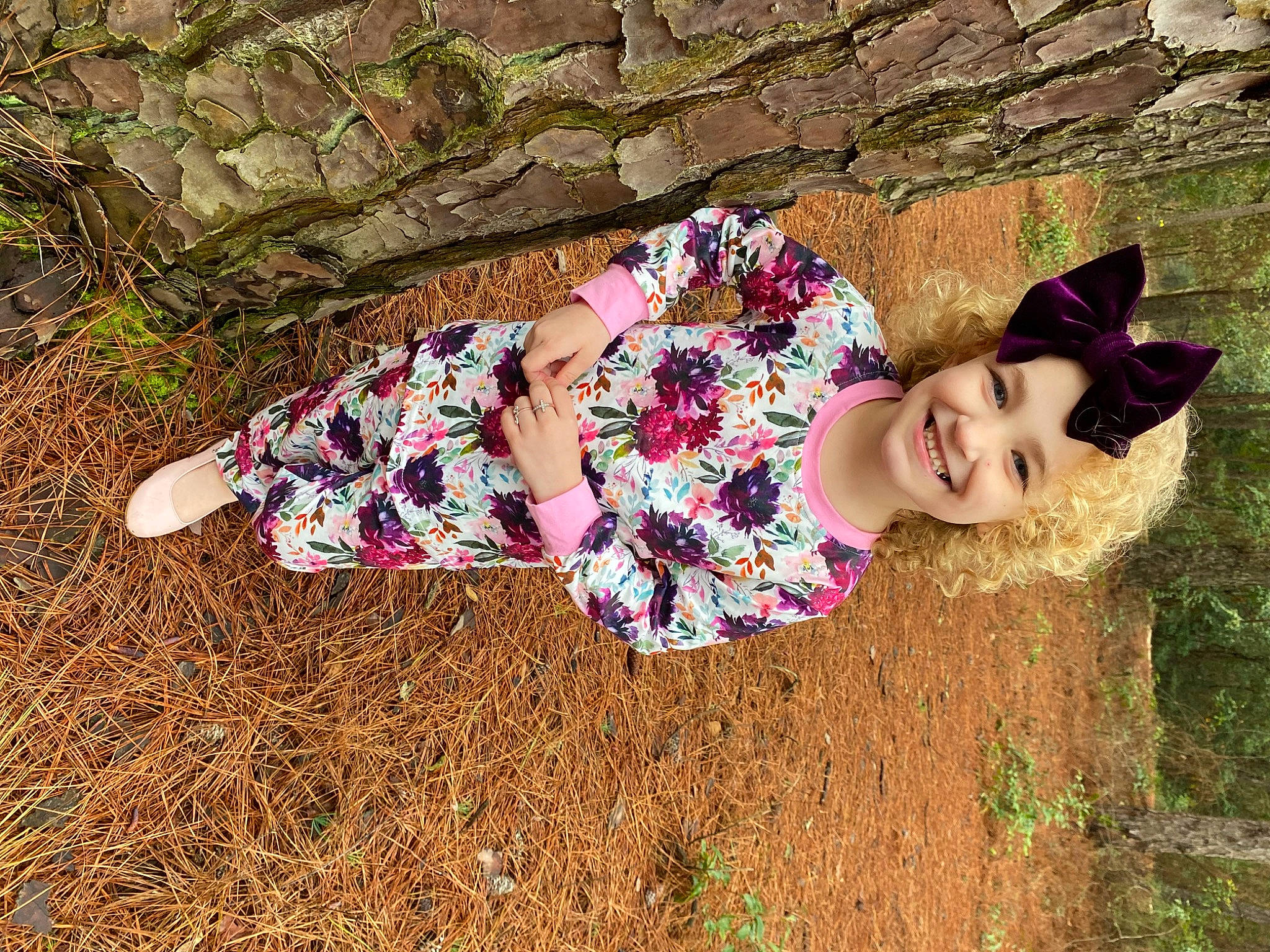 Isabelle Nicole joined the competition — help win amazing prizes! brown_hair, eyewear, fawn, fun, grass, happy, headwear, joy, landscape, leaf, leisure, magenta, people_in_nature, person, pink, plant, sitting, smile, soil, spring