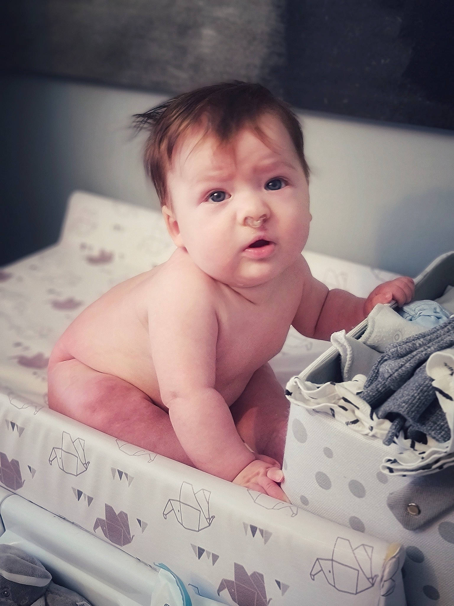 Thomas joined the competition — help win amazing prizes! baby, baby_products, baby_safety, baby_toddler_clothing, cheek, chest, child, comfort, eyelash, facial_expression, flash_photography, happy, linens, mouth, pattern, person, product, room, skin, smile