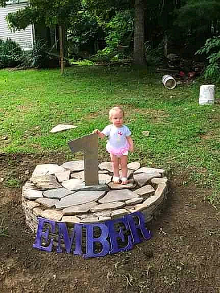 Emberleigh is registered to the contest to win money with this photo: backyard, blurred, child, person, play, table, vacation, yard