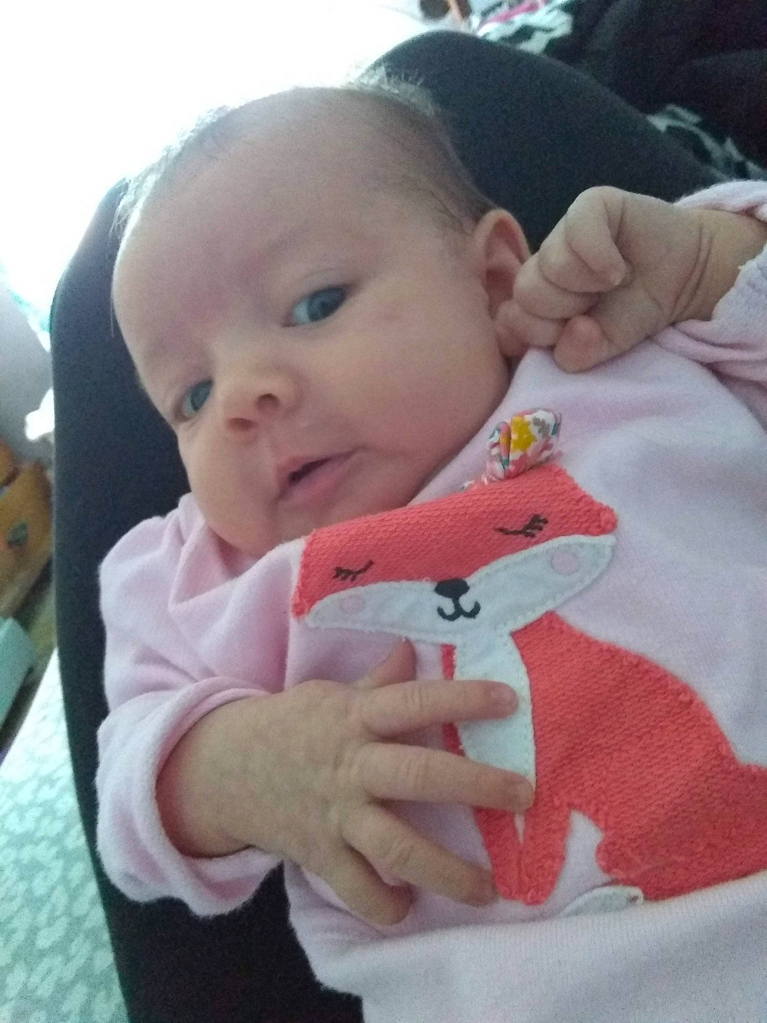 Sophia joined the competition — help win amazing prizes! baby, baby_products, cheek, child, ear, eye, face, finger, forehead, head, lip, mouth, nose, outerwear, person, pink, product, skin, toddler