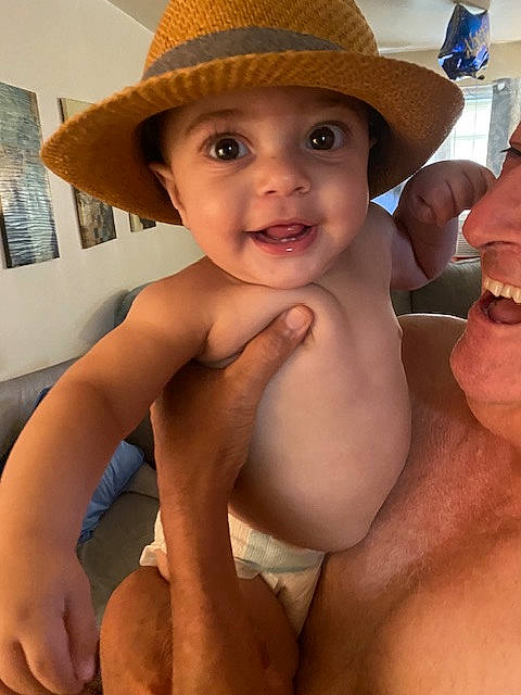 Liam joined the competition — help win amazing prizes! arm, cap, cheek, eyebrow, finger, gesture, hand, happy, hat, headwear, lip, mouth, muscle, neck, nose, organ, person, shoulder, skin, smile