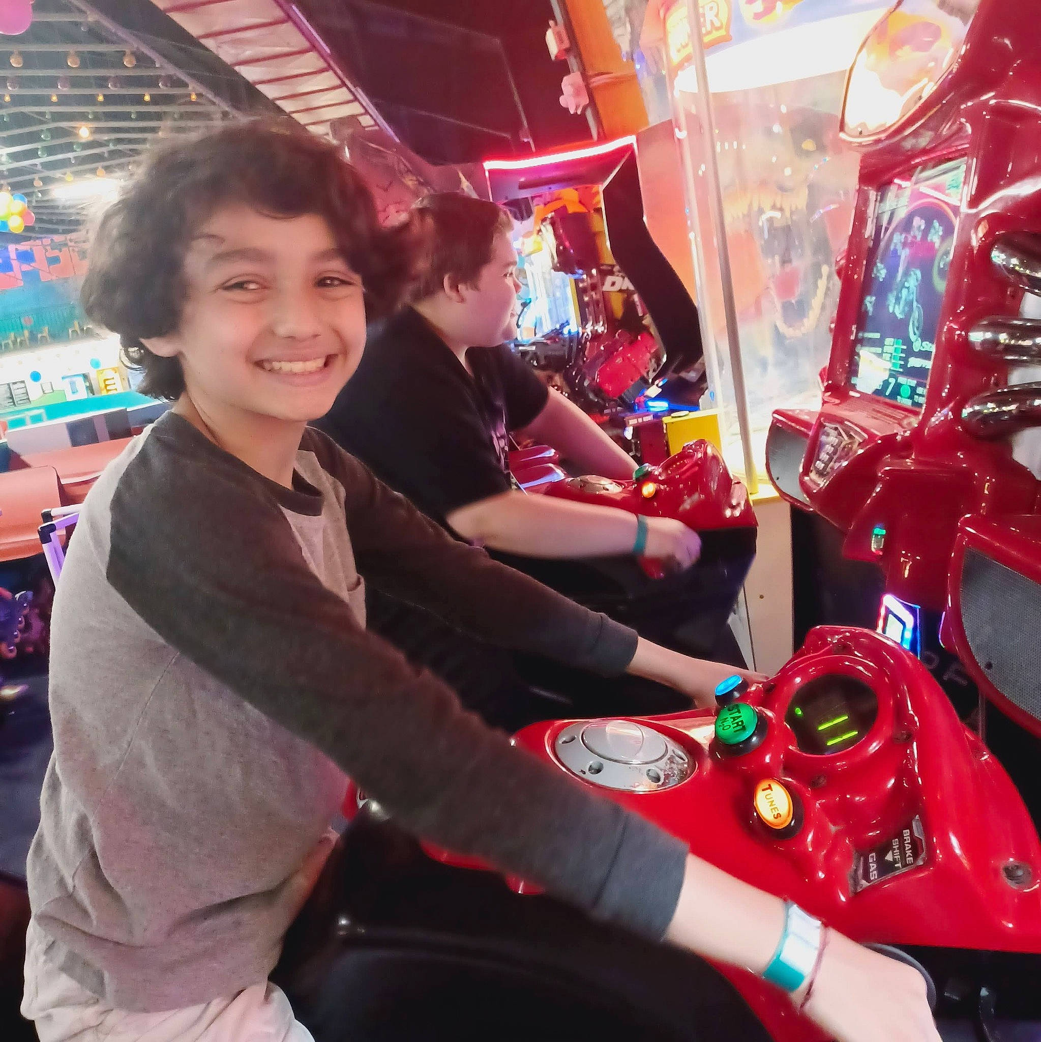 John joined the competition — help win amazing prizes! artist, auto_part, automotive_design, carmine, chair, city, event, fashion_accessory, fun, games, glass, joy, leisure, machine, magenta, market, motor_vehicle, person, personal_protective_equipment, recreation