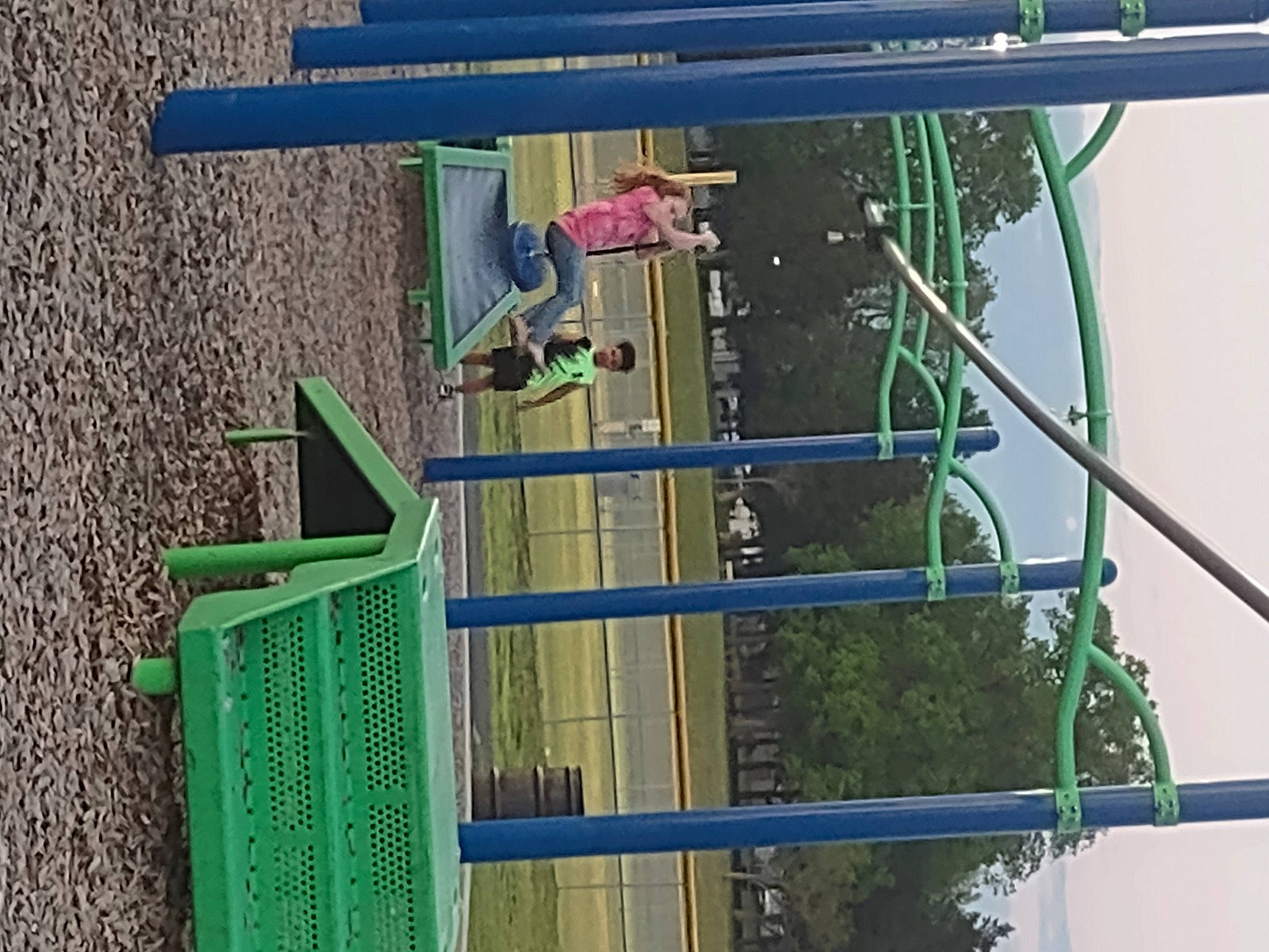 Jasmine is registered to the contest to win money with this photo: bird_supply, blurred, electric_blue, facade, glass, leisure, line, machine, mesh, metal, net, person, pet_supply, plastic, pole, rectangle, sky, stairs, steel, urban_design