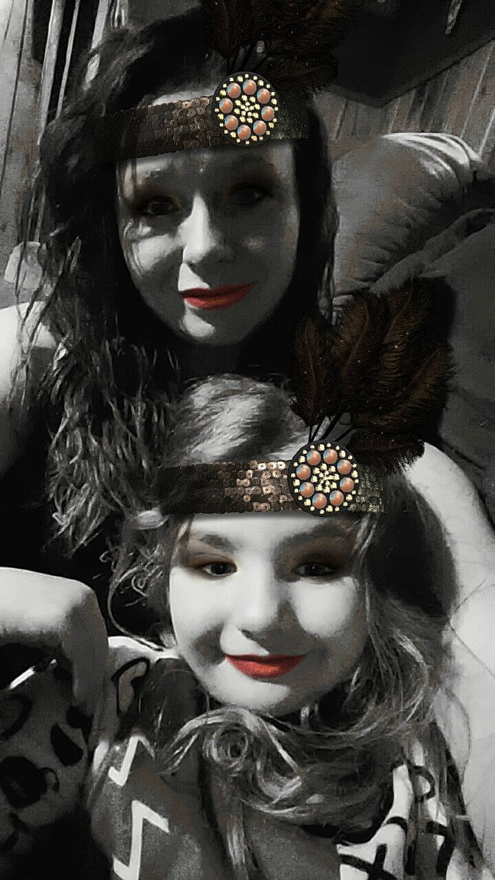 Lily-ann joined the competition — help win amazing prizes! black_and_white, black_hair, carnival, costume, headgear, headpiece, joy, lady, mask, masque, mime_artist, person