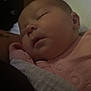 Dolly is registered to the contest to win money with this photo: baby, blanket, child, closeup, cozy, cute, face, hand, indoors, infant, newborn, peaceful, pink_clothing, portrait, quiet, resting, skin, sleeping, small_hand, soft_light