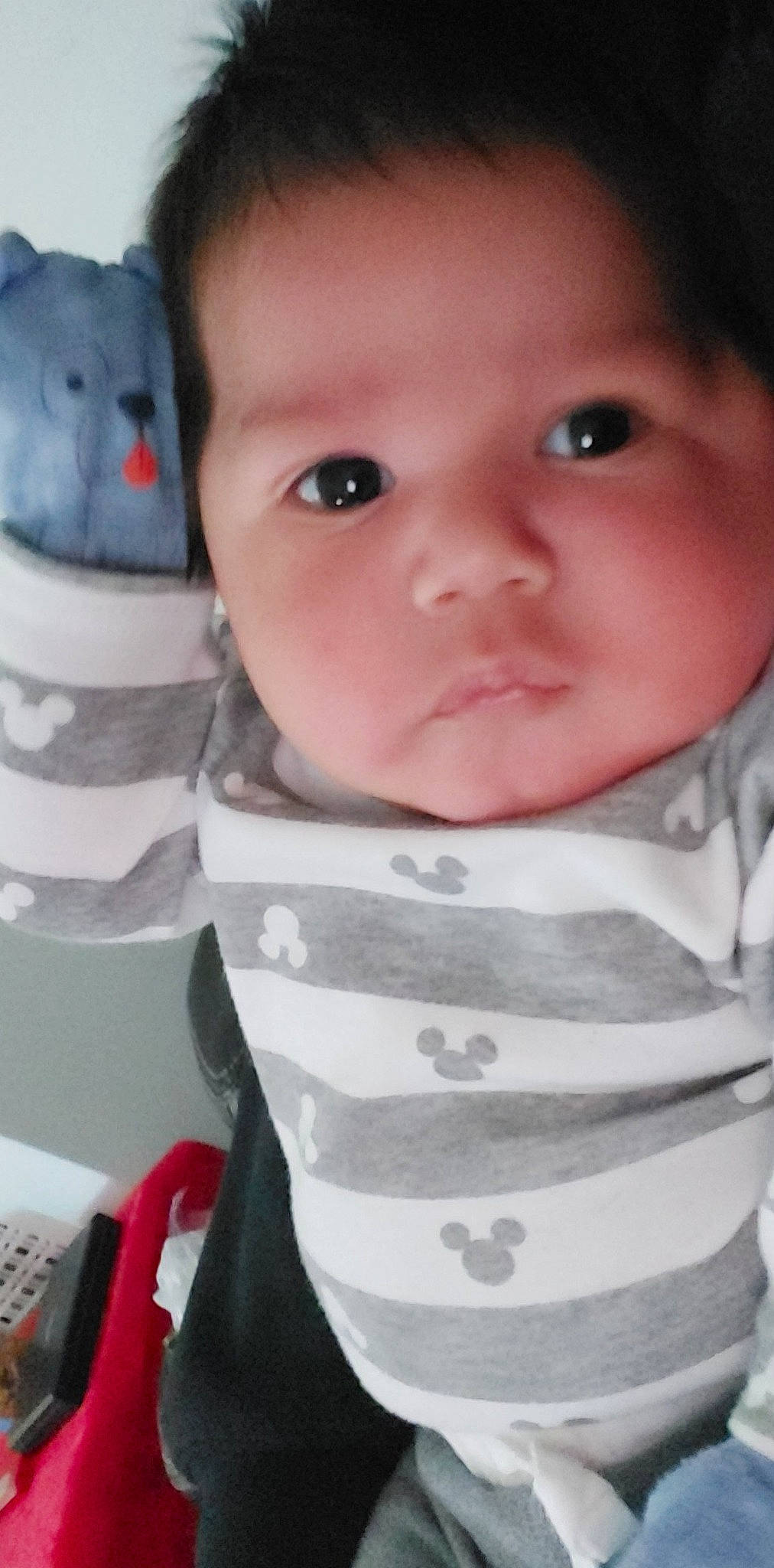 Erik joined the competition — help win amazing prizes! baby, baby_toddler_clothing, cheek, chin, eye, eyebrow, eyelash, forehead, head, iris, lip, mouth, neck, nose, organ, outerwear, person, pink, product, skin