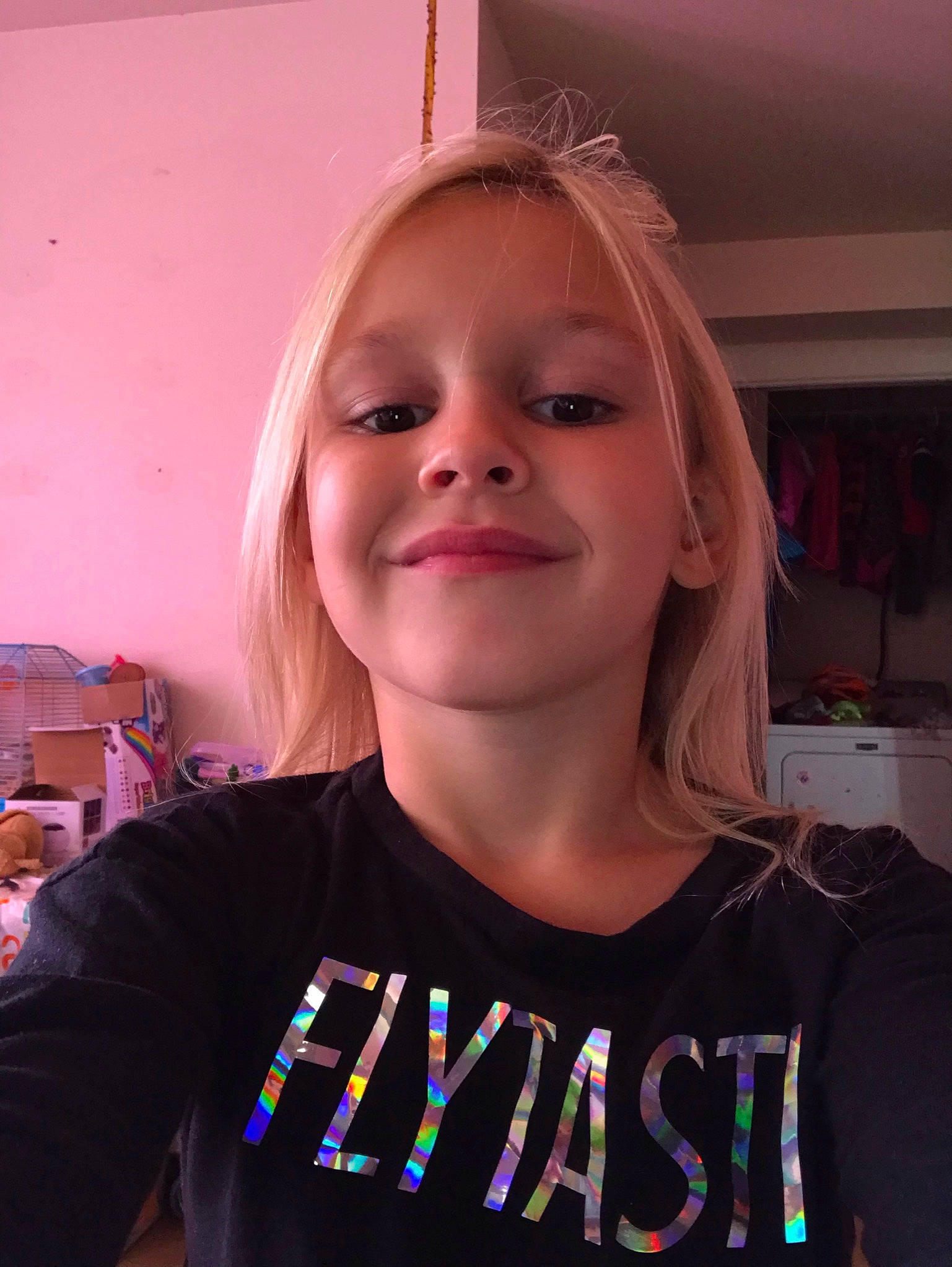 Savannah joined the competition — help win amazing prizes! cheek, chin, ear, eye, eyebrow, eyelash, forehead, hair, hairstyle, iris, jaw, joy, lip, mouth, neck, organ, person, pink, shoulder, skin