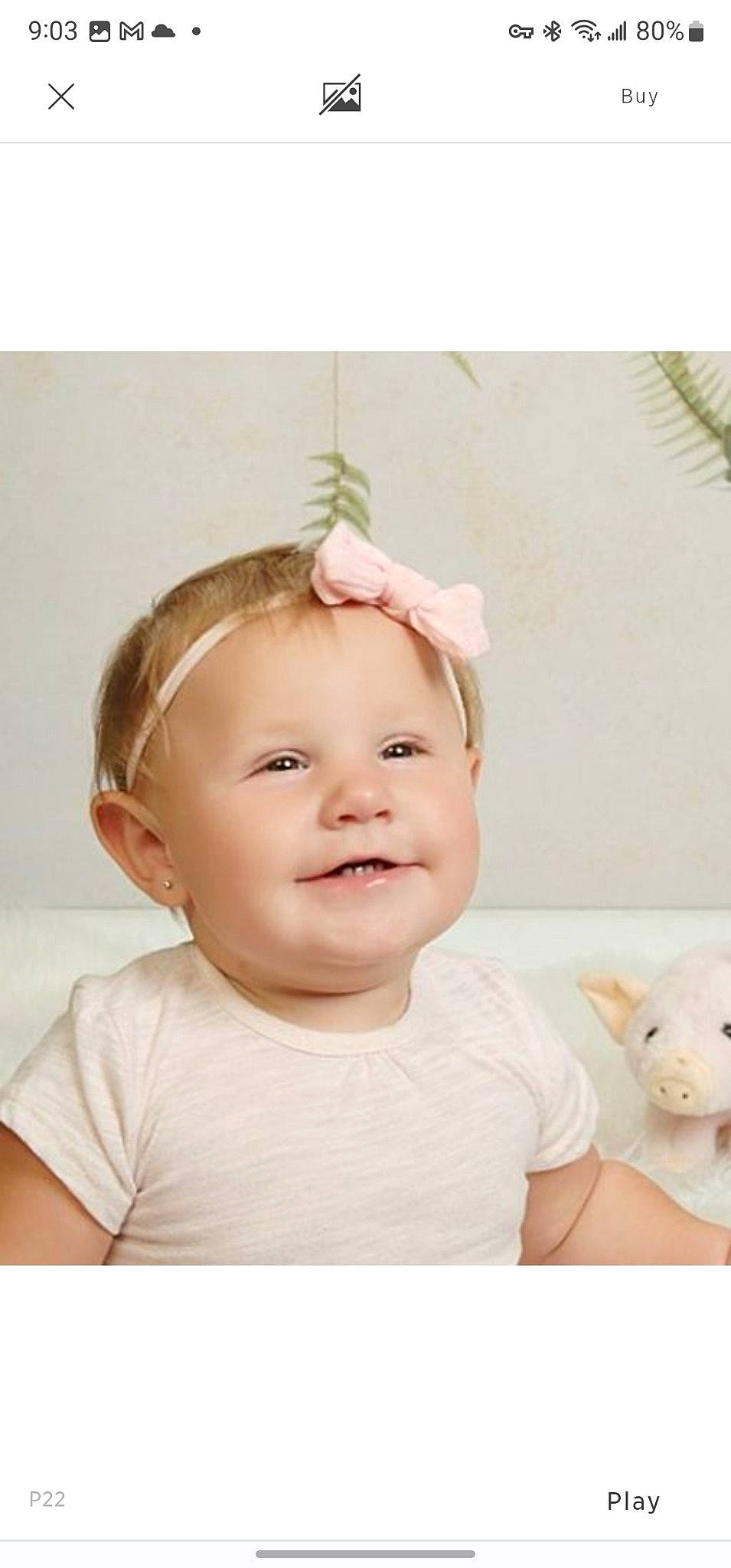 Lyra joined the competition — help win amazing prizes! baby, baby_toddler_clothing, cheek, child, eyelash, fashion_accessory, hair_accessory, happy, headband, headgear, headpiece, joy, magenta, person, plush, portrait_photography, sleeve, smile, stuffed_toy, toddler