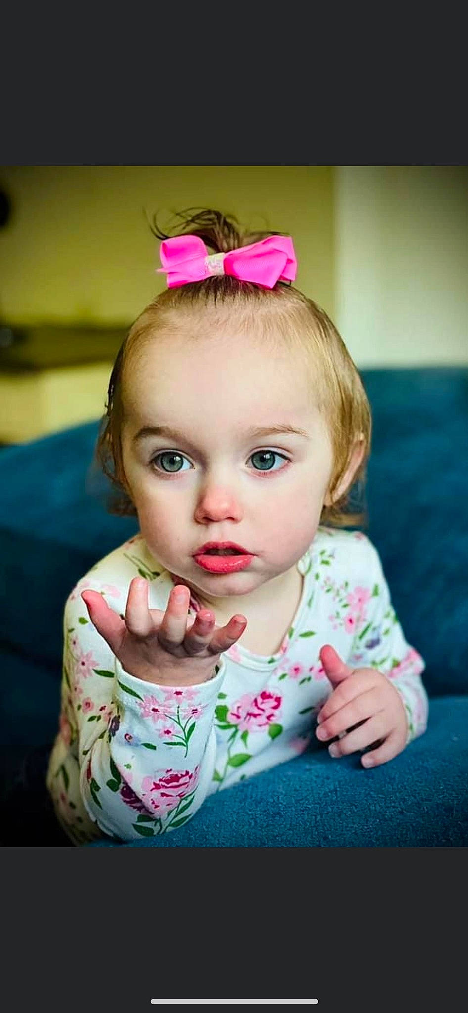 Gianna joined the competition — help win amazing prizes! arm, baby_toddler_clothing, cheek, clothing, dress, eye, eyebrow, eyelash, flash_photography, grass, hairstyle, hand, happy, human_body, iris, lip, nose, person, pink, plant