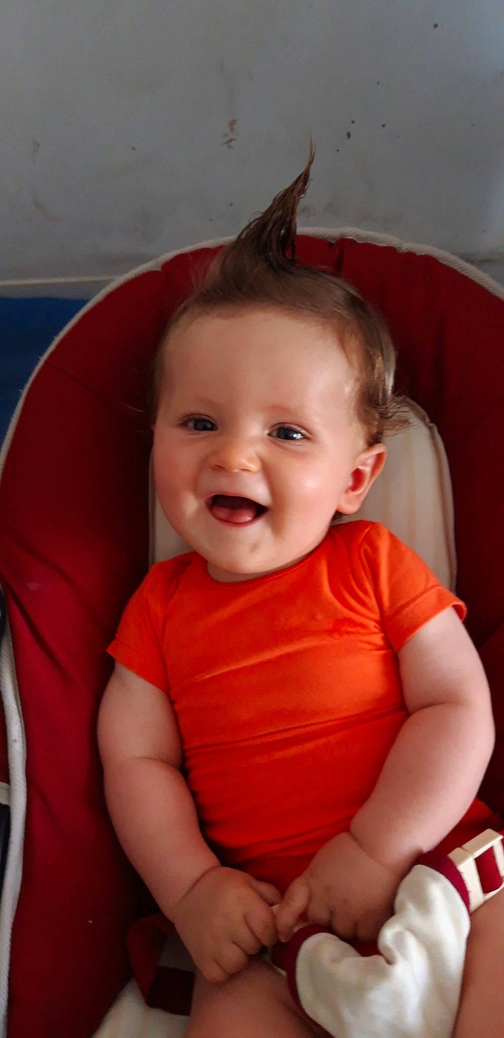 Jules a rejoint le concours — aidez-le/la à gagner de superbes lots ! baby, cheek, child, chin, ear, eye, face, facial_expression, head, laugh, lip, mouth, nose, person, skin, smile, toddler