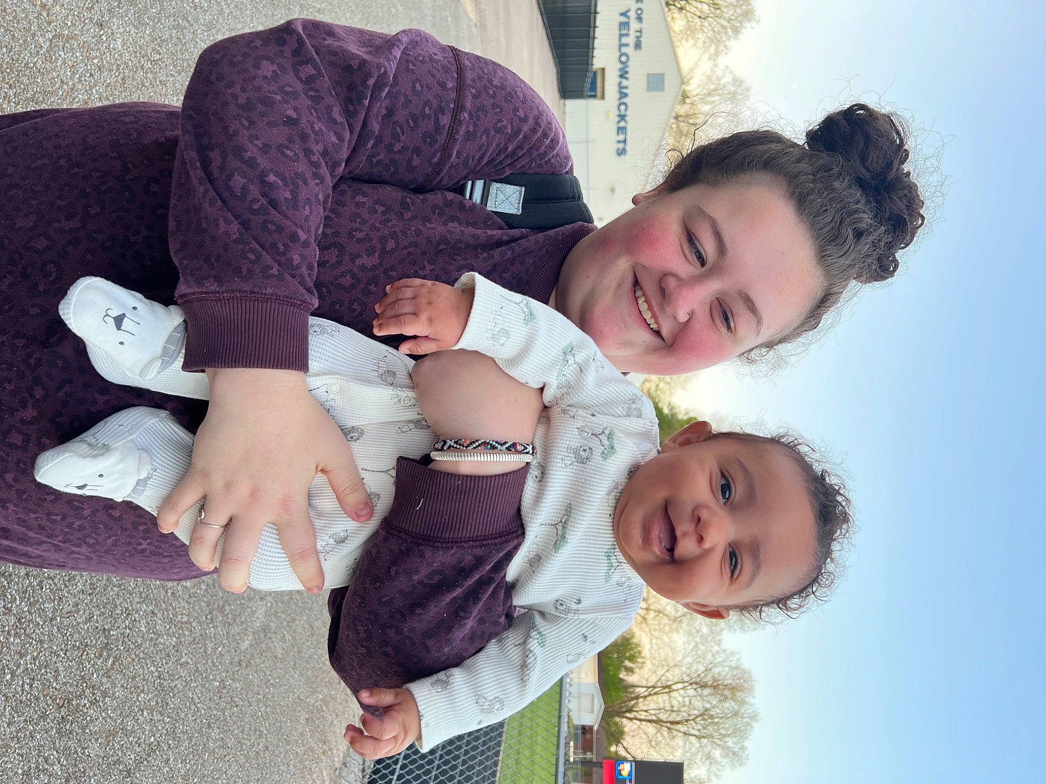 Kaycen is registered to the contest to win money with this photo: baby, child, comfort, cool, eye, face, facial_expression, friendship, fun, gesture, happy, joy, lap, leisure, organ, person, skin, sky, smile, thigh