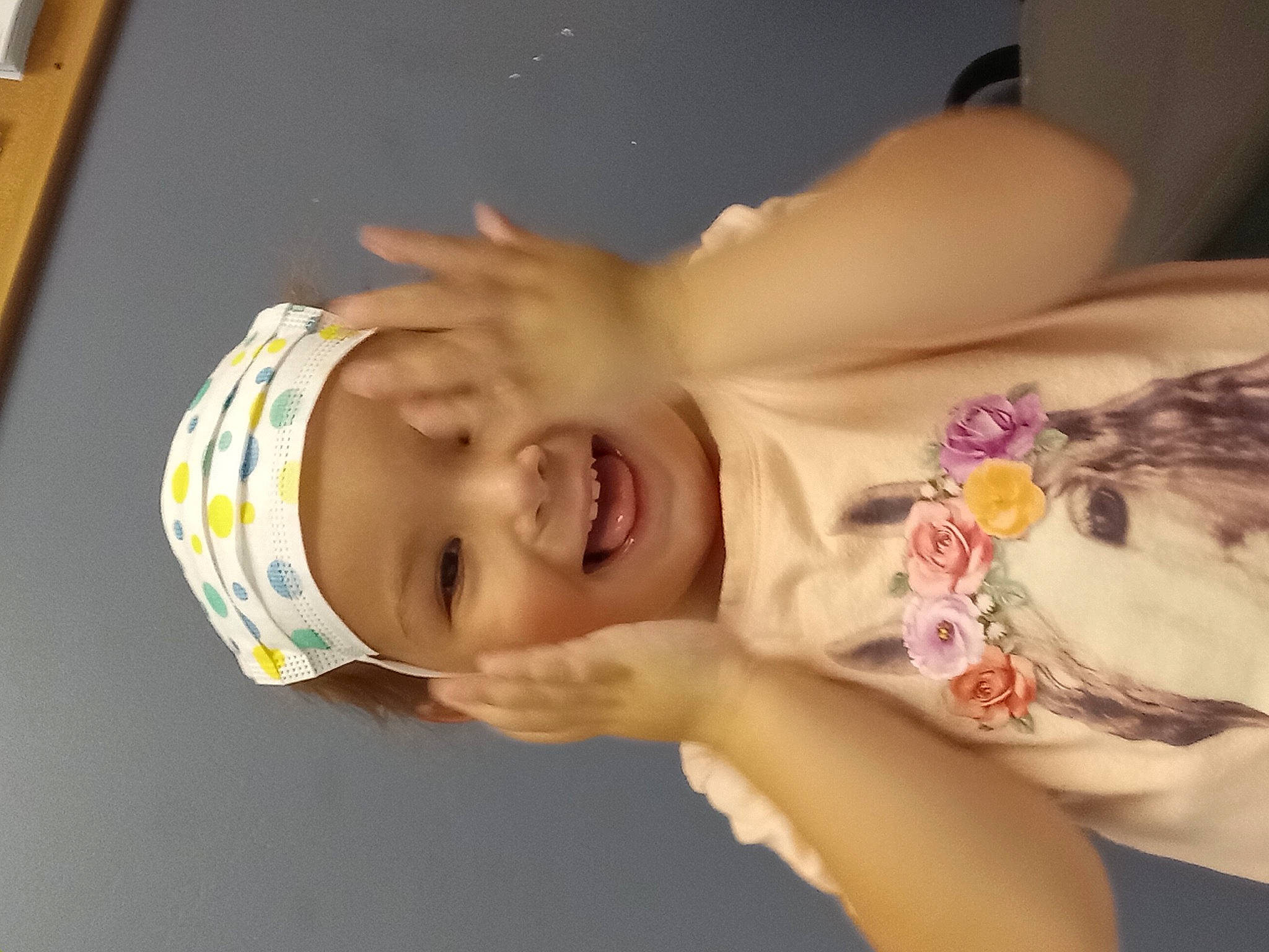 Ivy Rose is registered to the contest to win money with this photo: abdomen, baby, cheek, chest, child, elbow, eye, eyebrow, eyelash, fun, hair, happy, headgear, headwear, human_body, joy, lip, mouth, nose, person