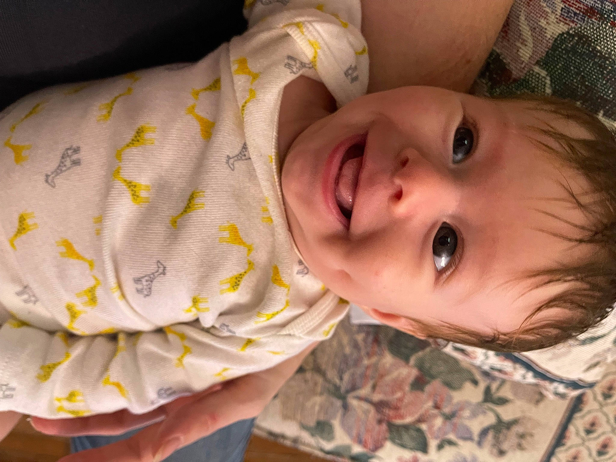 Raphael joined the competition — help win amazing prizes! baby, baby_toddler_clothing, cheek, child, chin, eye, eyelash, happy, head, headgear, iris, joy, lip, mouth, nose, pattern, person, plant, skin, sleeve