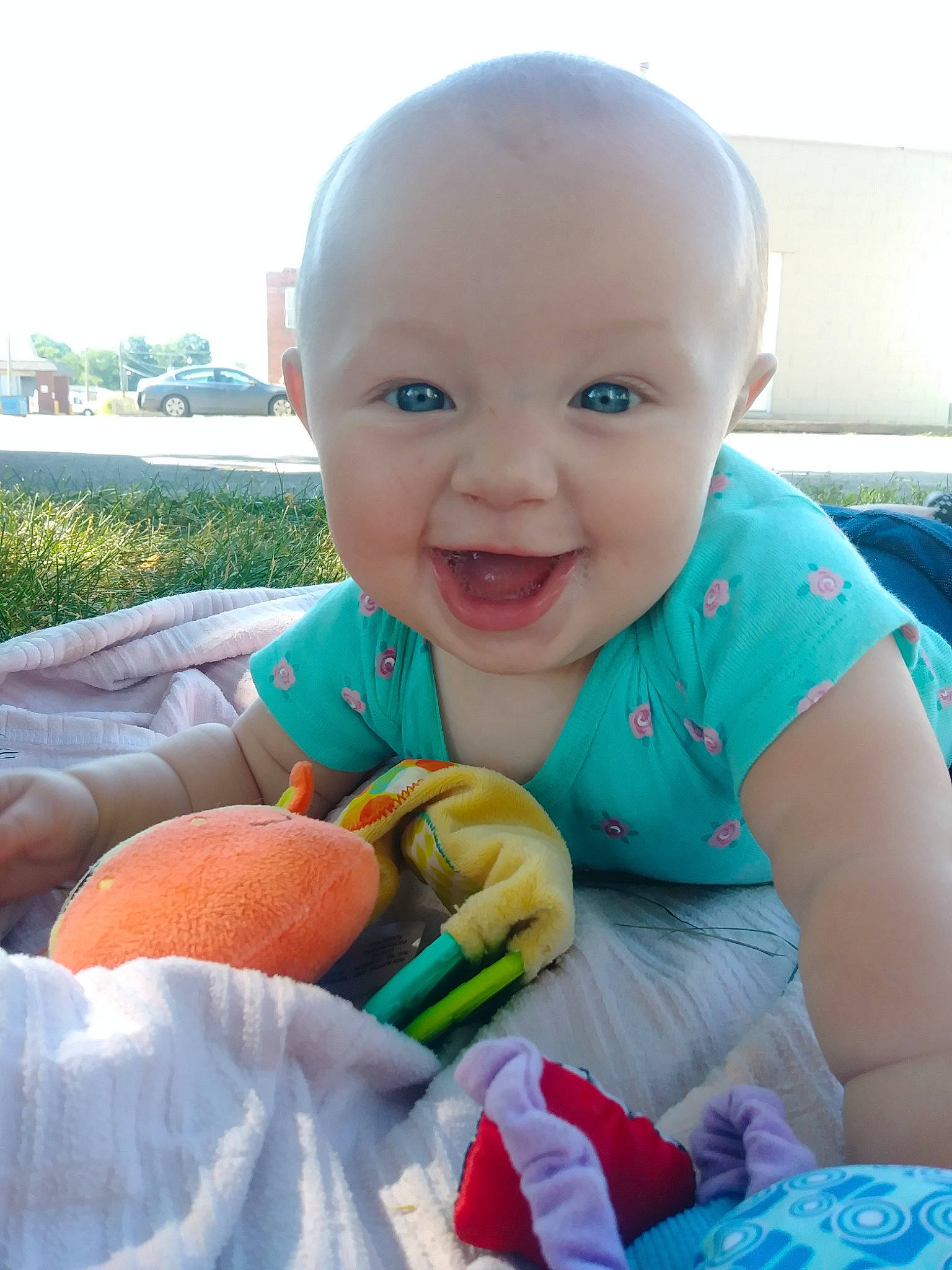 Irene is registered to the contest to win money with this photo: baby, baby_products, cheek, child, eye, face, finger, fun, head, joy, mouth, nose, person, play, product, sitting, skin, smile, summer, toddler