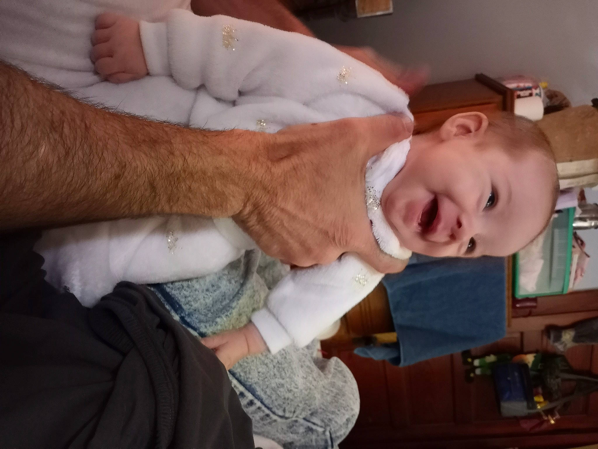 Rylee joined the competition — help win amazing prizes! abdomen, arm, baby, chest, child, comfort, elbow, eyelash, finger, flesh, fun, gesture, hand, happy, person, room, smile, thumb, toddler, wood