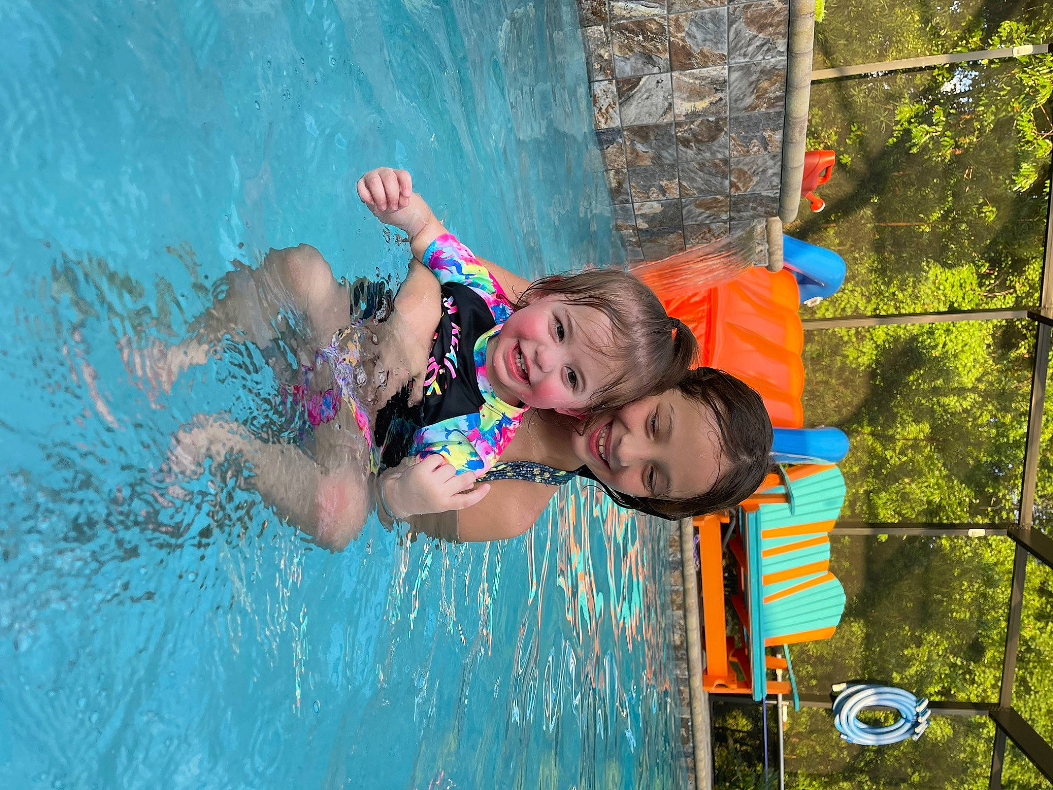 Dixie-lynn joined the competition — help win amazing prizes! amusement_park, bathing, body_of_water, child, fun, happy, joy, leisure, people_in_nature, person, personal_protective_equipment, play, recreation, smile, sports, swimming_pool, swimwear, toddler, tree, vacation