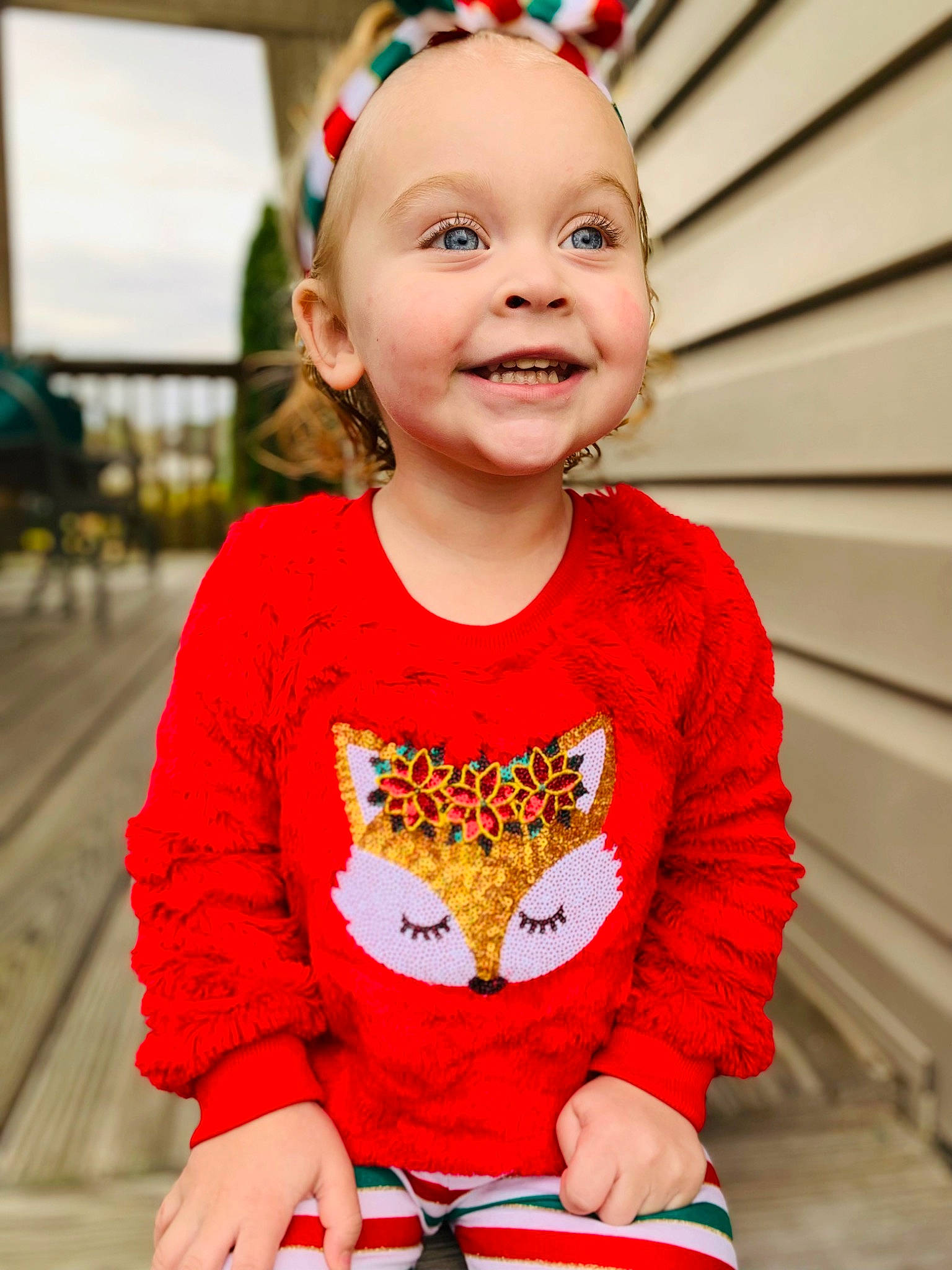 Charley is registered to the contest to win money with this photo: baby, baby_toddler_clothing, child, dress, event, eye, fun, happy, head, headgear, joy, magenta, pattern, person, pink, red, sitting, sleeve, smile, standing