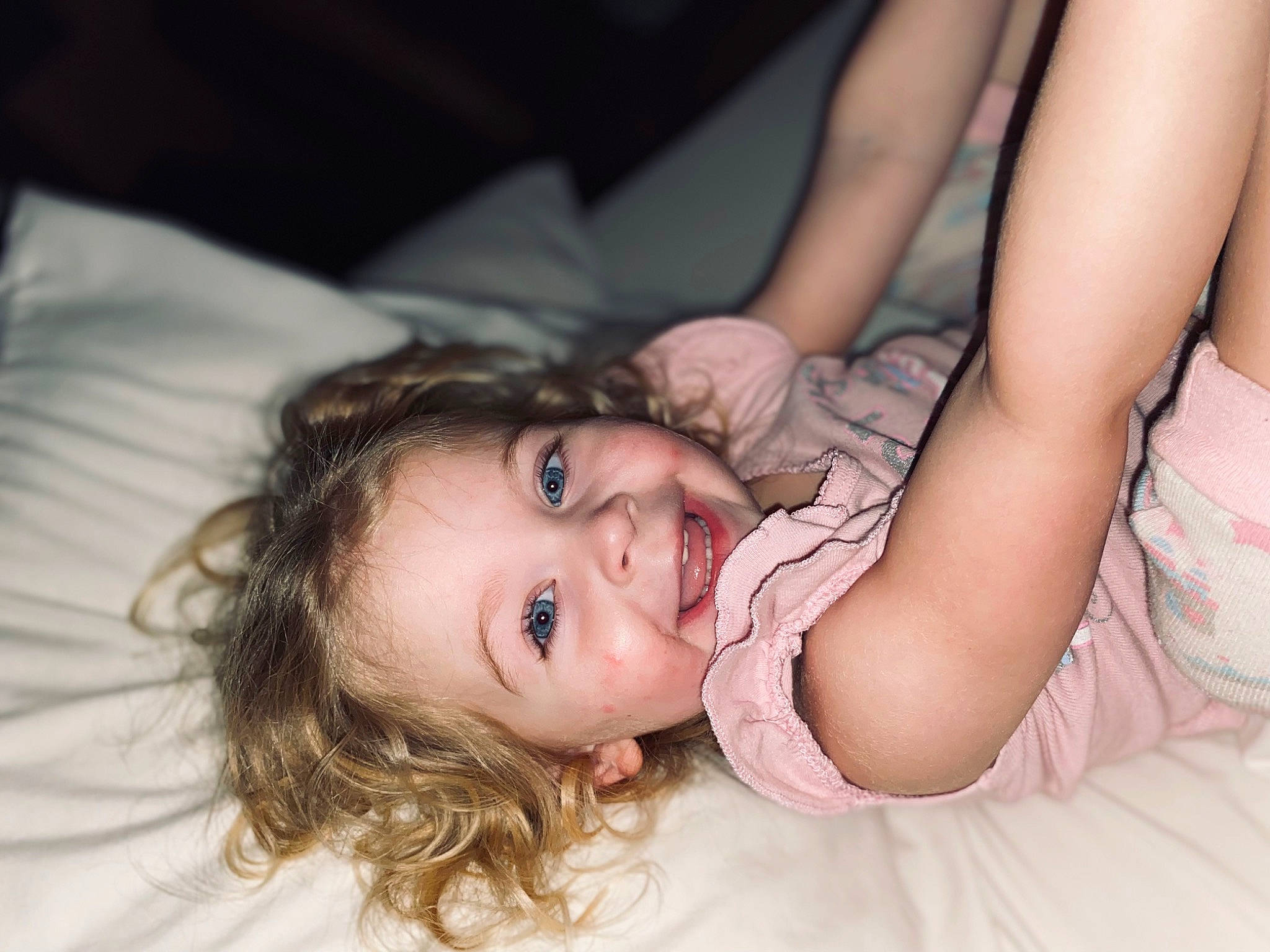 Charley is registered to the contest to win money with this photo: comfort, dress, eye, facial_expression, flash_photography, fun, gesture, hair, hairstyle, happy, head, human_body, iris, joy, leg, mammal, mouth, organ, person, skin