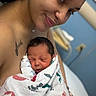 Dashine joined the competition — help win amazing prizes! newborn, baby, woman, mother, hospital, blanket, footprint_pattern, sleeping, smile, portrait, skin, tattoo, necklace, indoor, person, love, family, care, comfort, closeup