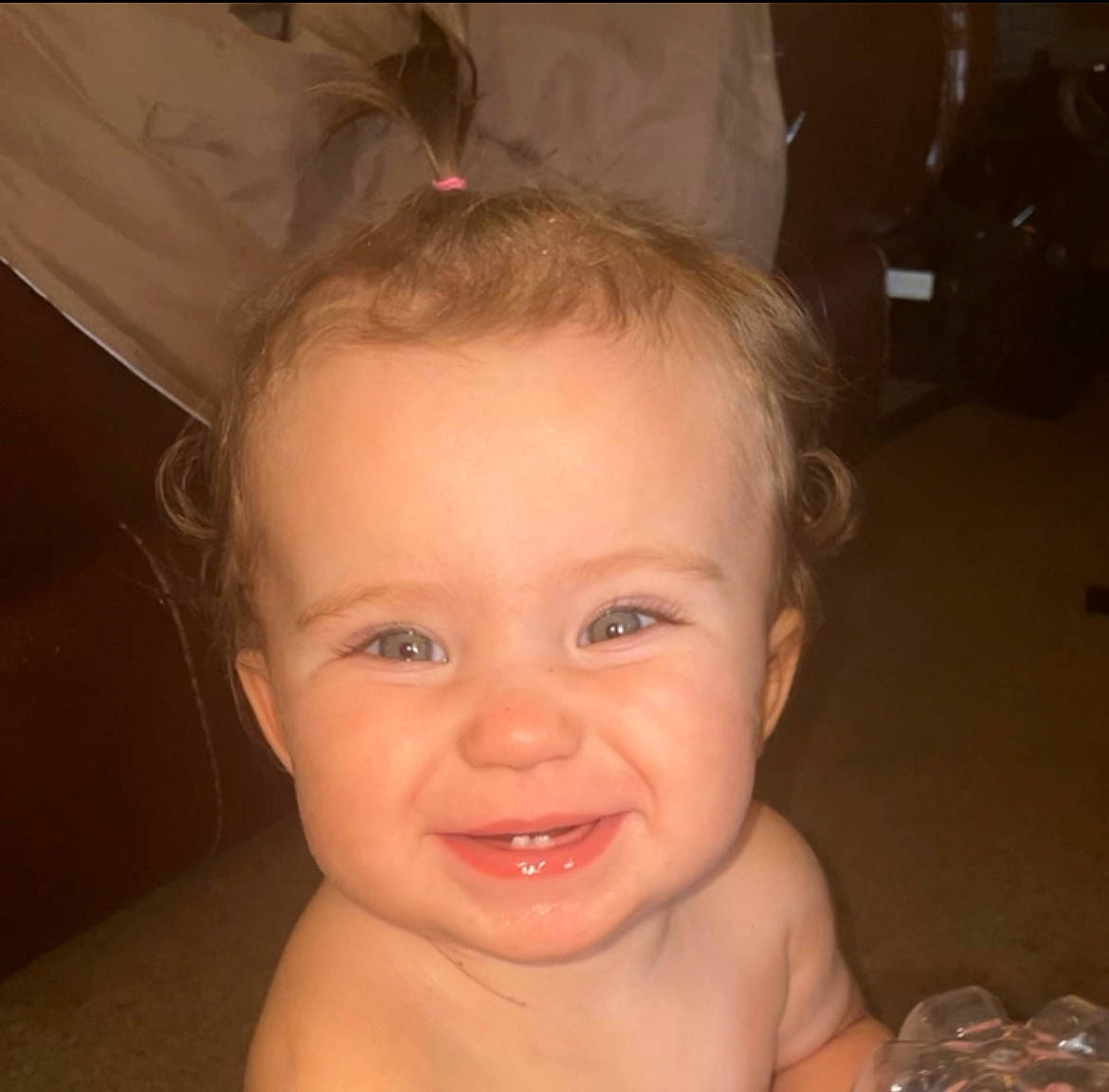 Avalee is registered to the contest to win money with this photo: cheek, ear, eyebrow, eyelash, finger, forehead, gesture, hair, hairstyle, happy, human_body, iris, jaw, joy, lip, mouth, neck, nose, person, skin