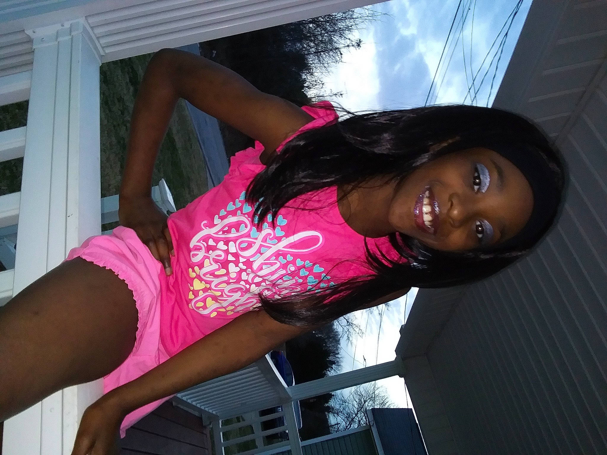 Zora joined the competition — help win amazing prizes! black_hair, cool, elbow, facial_expression, fashion, flash_photography, human_leg, joint, joy, leisure, lip, magenta, mouth, person, pink, shoulder, skin, smile, thigh, tints_and_shades