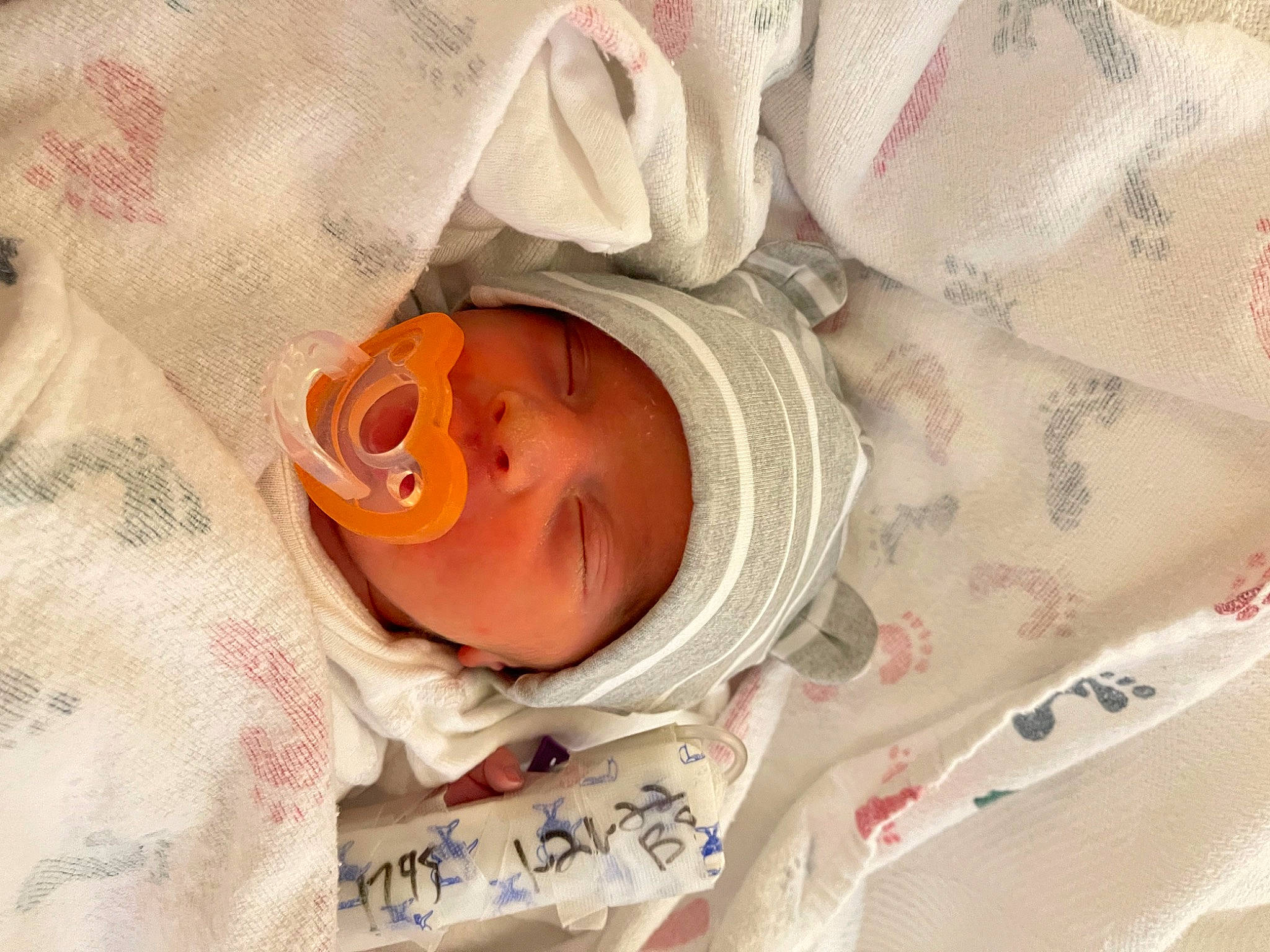 Maxwell joined the competition — help win amazing prizes! baby, baby_products, baby_safety, baby_sleeping, baby_toddler_clothing, bedding, bedtime, child, comfort, headwear, linens, nap, pattern, person, product, room, skin, sleep, sleeve, textile