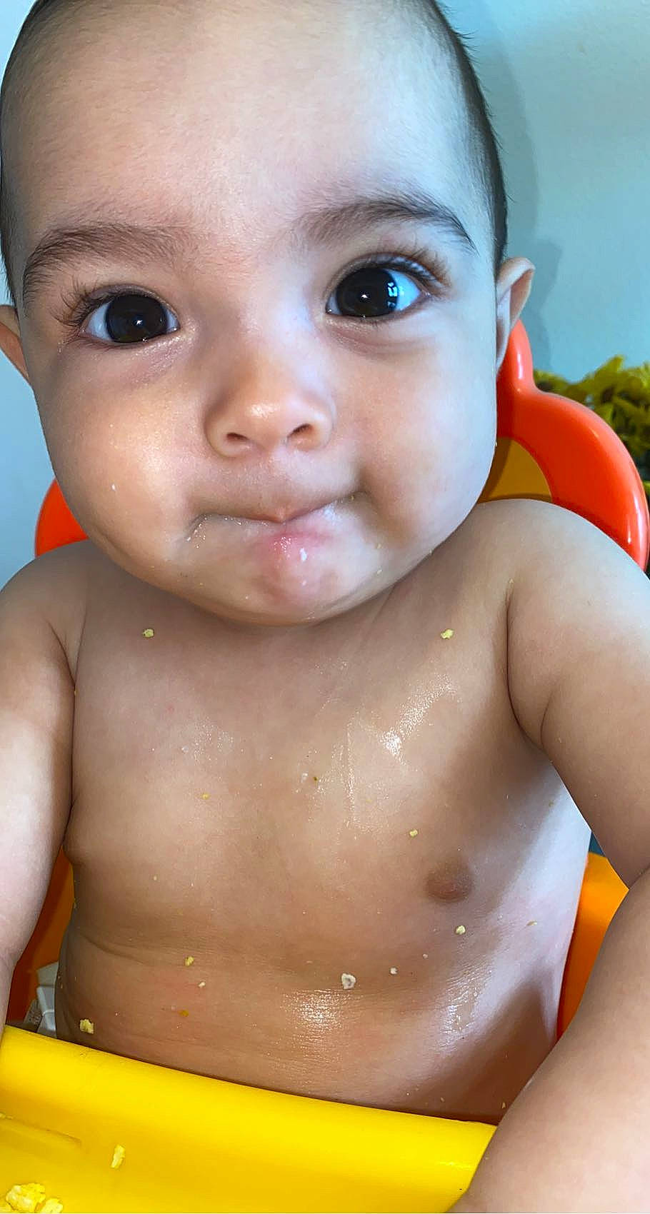 Adrian joined the competition — help win amazing prizes! arm, baby, cheek, chest, child, chin, eyebrow, eyelash, forehead, hand, human_body, lip, mouth, muscle, neck, nose, person, skin, smile, toddler