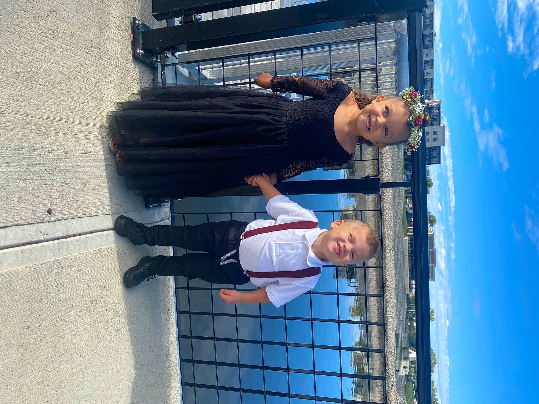 Kyler joined the competition — help win amazing prizes! blue, building, cloud, composite_material, elbow, electric_blue, facade, joy, person, sky, sleeve, smile, travel, walking_shoe, wrist