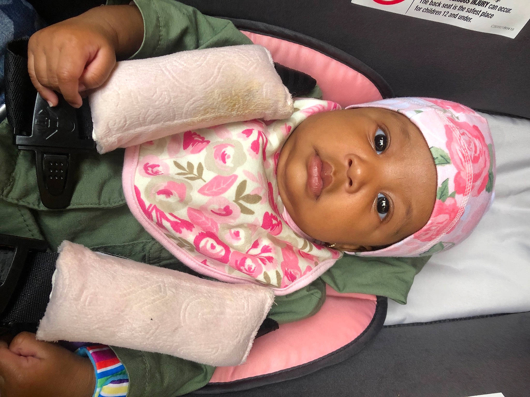 Kailynn joined the competition — help win amazing prizes! baby, baby_toddler_clothing, cheek, child, comfort, eye, finger, hand, hat, headwear, human_body, joint, lip, mammal, mouth, nose, person, room, skin, sleeve