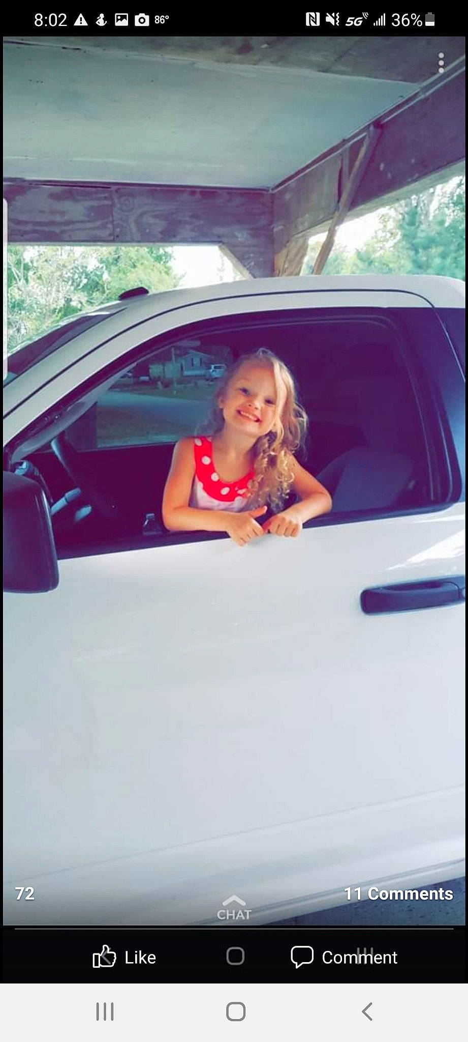 Jaylee is registered to the contest to win money with this photo: auto_part, automotive_design, automotive_exterior, automotive_lighting, automotive_mirror, automotive_window_part, car, car_seat, car_seat_cover, dress, glass, hood, joy, motor_vehicle, person, personal_luxury_car, rear_view_mirror, tints_and_shades, trunk, vehicle