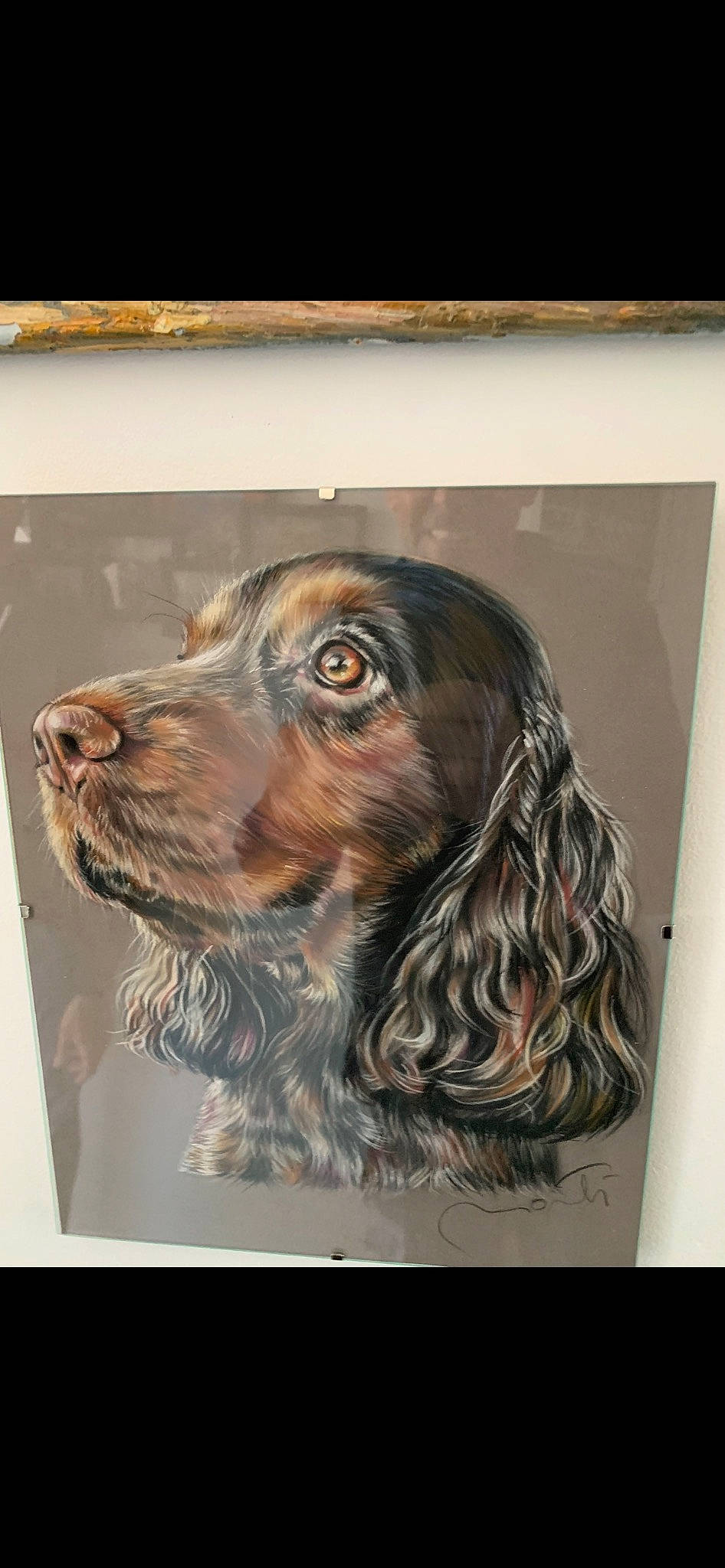Sedo participe au concours pour gagner de l'argent avec cette photo : art, canidae, carnivore, cocker_spaniel, companion_dog, dog, dog_breed, ear, fur, gun_dog, hunting_dog, illustration, liver, snout, spaniel, sporting_group, visual_arts, whiskers, working_animal