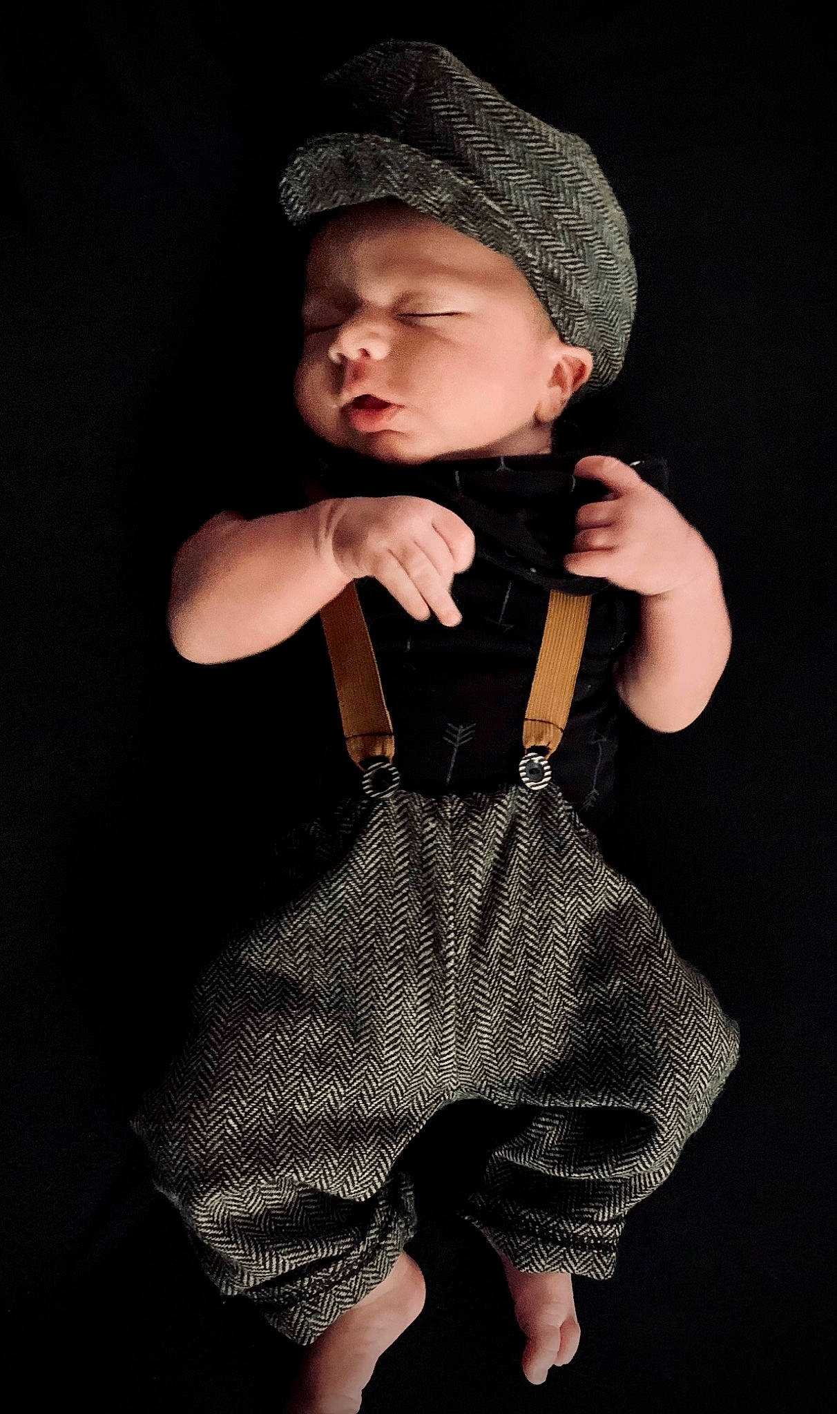 Griffin joined the competition — help win amazing prizes! baby, baby_toddler_clothing, button, cap, cheek, child, collar, cool, day_dress, dress, dress_shirt, finger, flash_photography, gesture, hand, headgear, headwear, lip, pattern, person