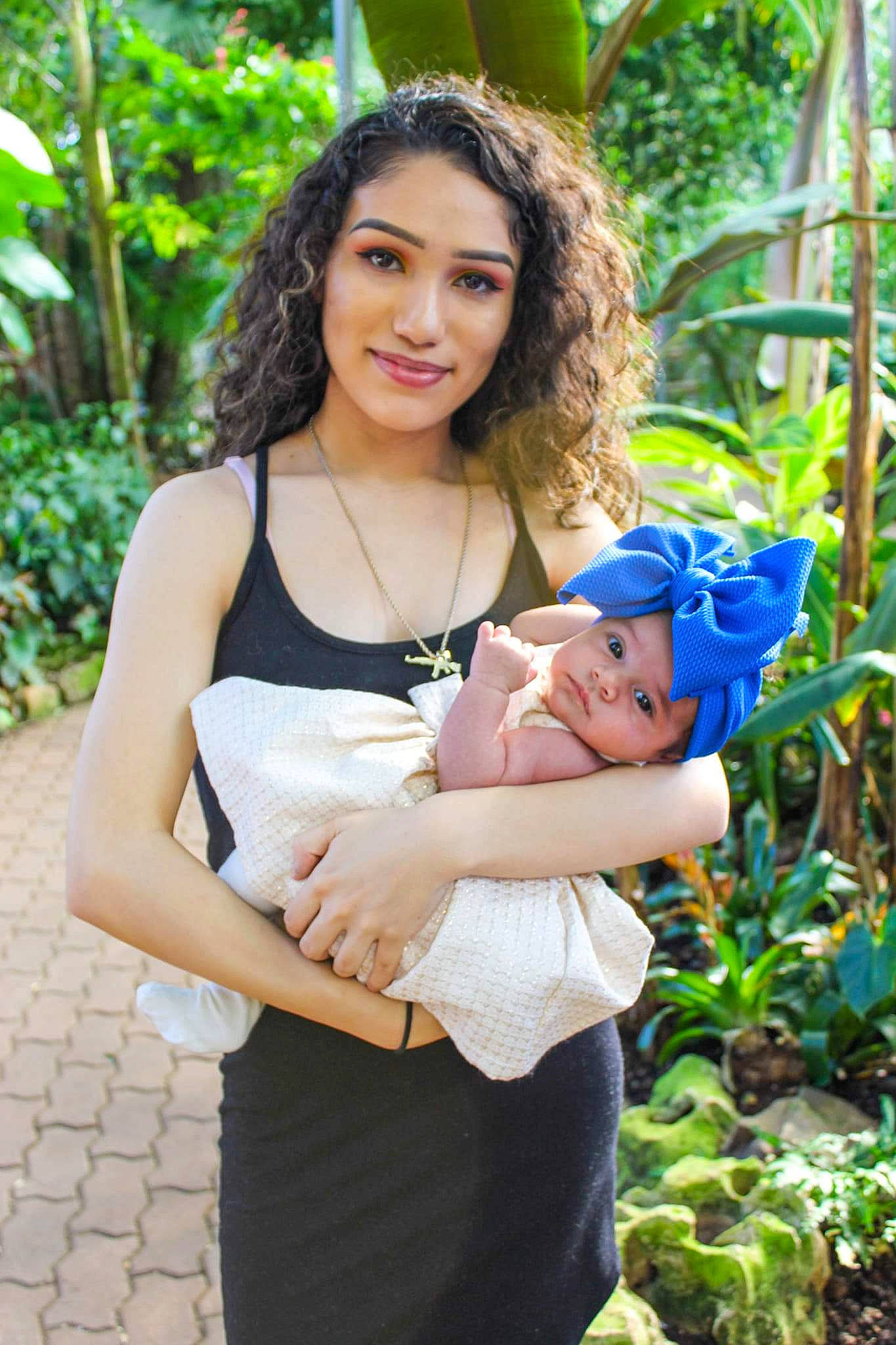 Roxanna joined the competition — help win amazing prizes! abdomen, baby, baby_carrier, baby_products, botany, child, daughter, family, finger, grass, happy, joy, mother, people, person, photo_shoot, photograph, photography, plant, product