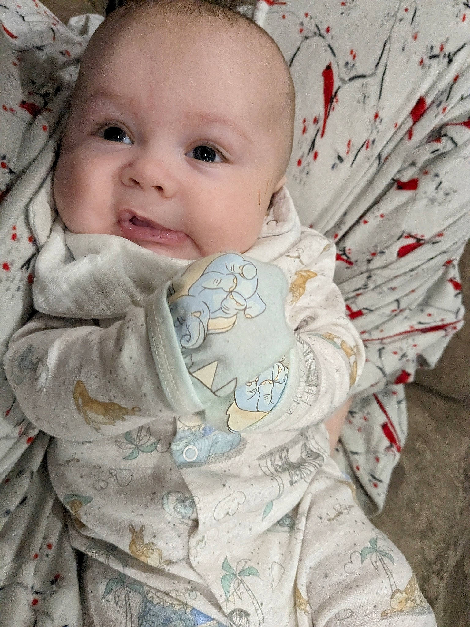 Christos joined the competition — help win amazing prizes! baby, baby_toddler_clothing, cheek, comfort, eye, eyebrow, face, happy, head, iris, lip, nose, organ, outerwear, person, photograph, skin, sleeve, smile, textile
