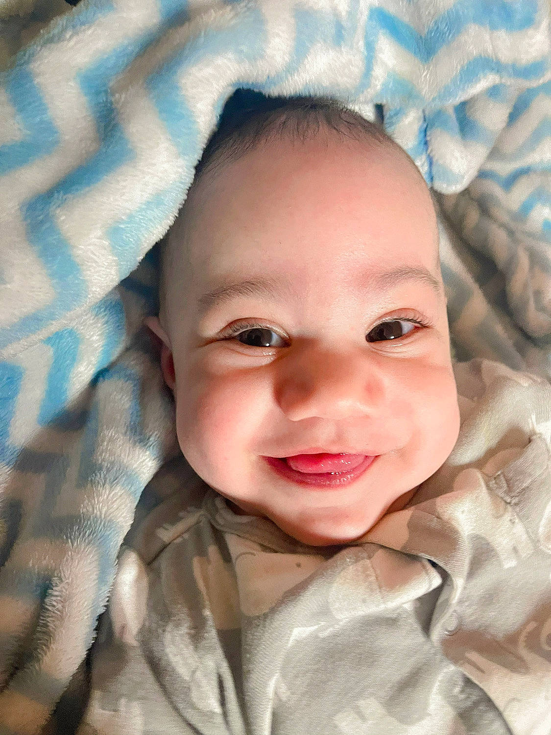 Bryson joined the competition — help win amazing prizes! baby, cheek, child, comfort, eye, eyebrow, flash_photography, happy, head, iris, joy, linens, lip, nose, person, photograph, skin, sleeve, smile, textile