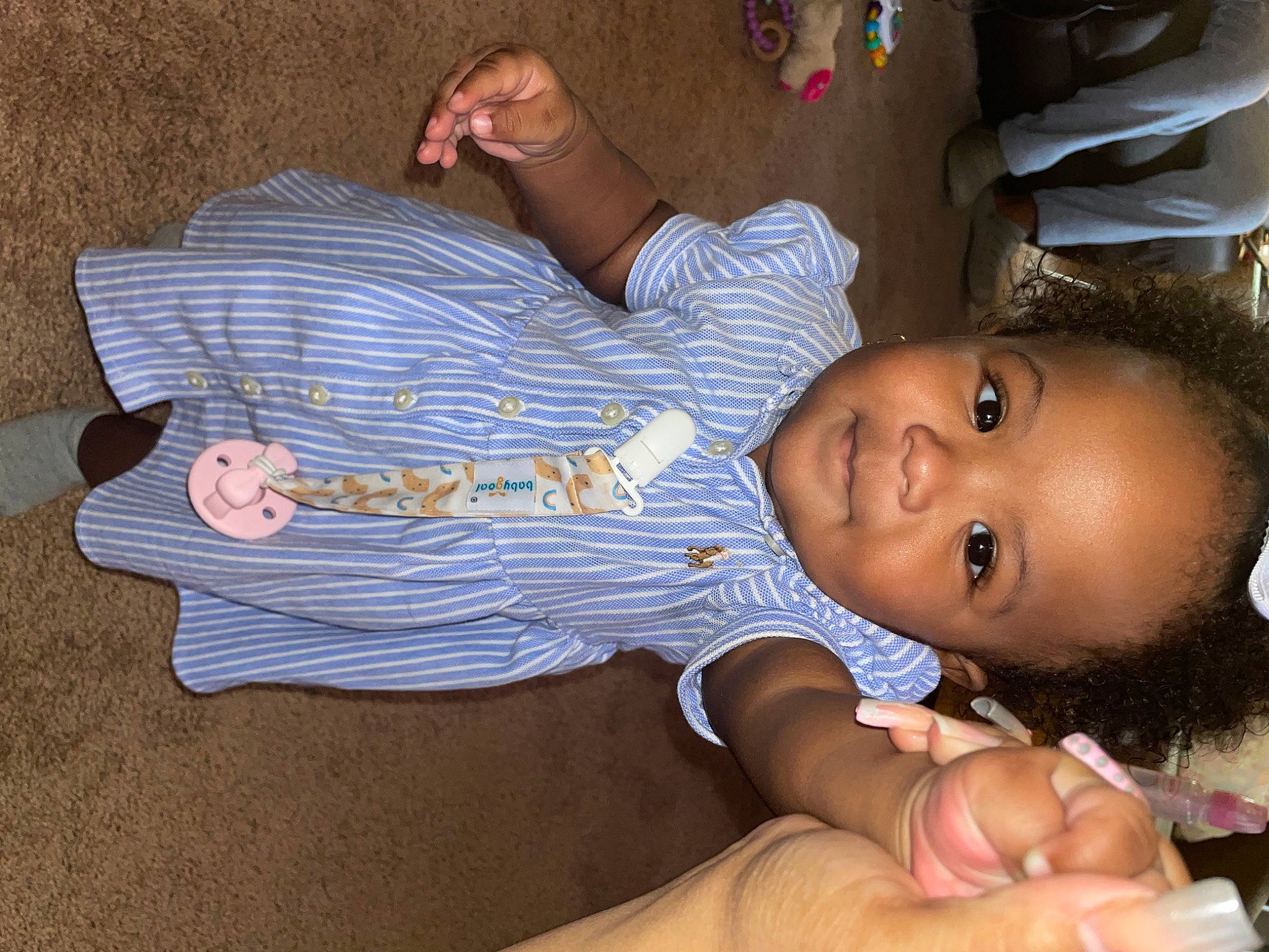 Alaia joined the competition — help win amazing prizes! baby_toddler_clothing, cheek, child, comfort, elbow, finger, fun, happy, human_leg, joint, joy, mouth, nose, person, sitting, skin, smile, thigh, thumb, toddler