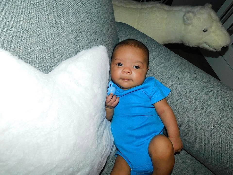 Lyon joined the competition — help win amazing prizes! abdomen, baby, baby_toddler_clothing, comfort, eye, grey, happy, head, human_leg, iris, leg, linens, mouth, nail, nose, person, skin, smile, t_shirt, toddler