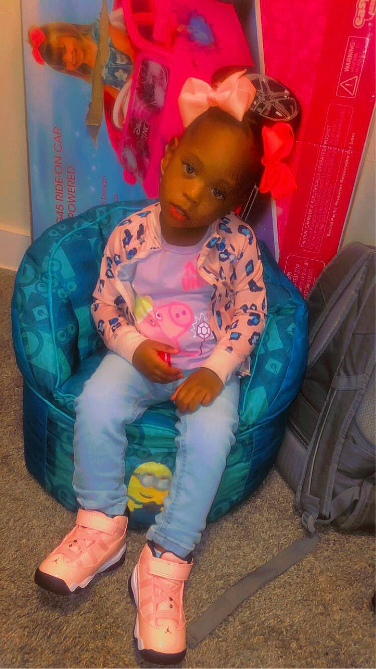 Paityn joined the competition — help win amazing prizes! baby_toddler_clothing, comfort, foot, fun, happy, head, human_leg, joy, knee, lap, leg, leisure, magenta, mouth, person, pink, sandal, shoe, sitting, sneakers