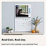 Delilah is registered to the contest to win money with this photo: cat, calendar, website, screenshot, mobile_phone, indoor, home_decor, plants, succulents, flowers, vase, pumpkin, table, wall, photography, june, product_advertisement, shopping, ui_elements, text
