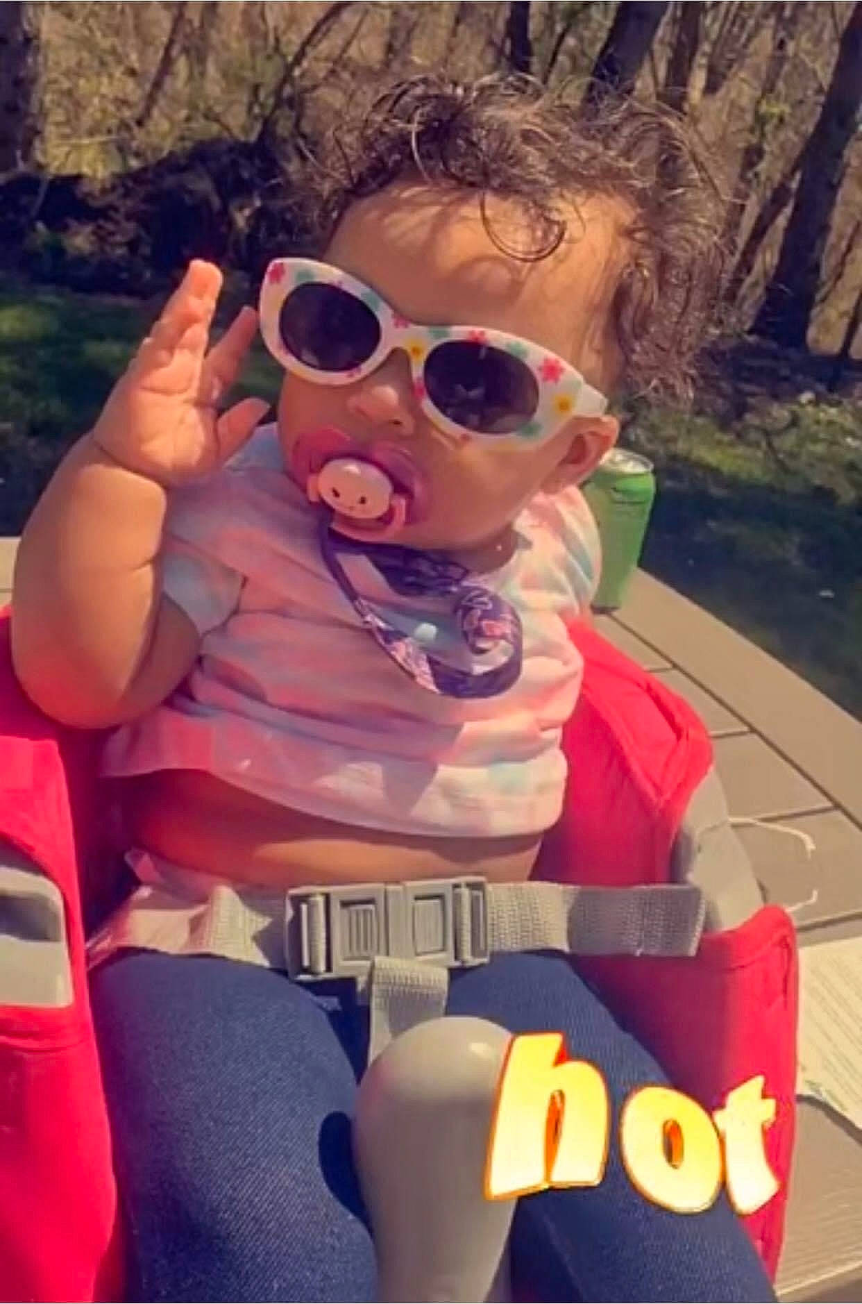 Milani is registered to the contest to win money with this photo: child, cool, eyewear, fun, glasses, goggles, person, personal_protective_equipment, photography, selfie, sunglasses, toddler, vacation, vision_care