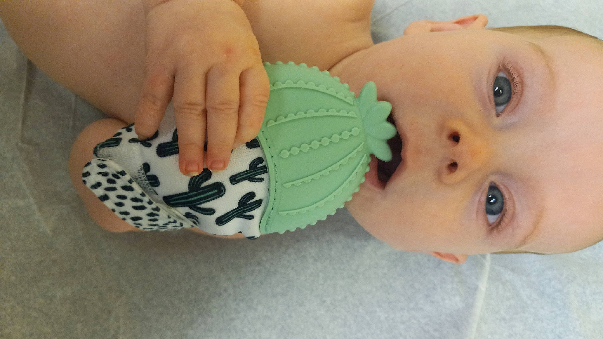 Alaina joined the competition — help win amazing prizes! baby, baby_products, baby_safety, baby_sleeping, baby_toddler_clothing, cheek, child, eyelash, fashion_accessory, finger, foot, gesture, hair_accessory, hand, linens, nail, pattern, person, thumb, toddler