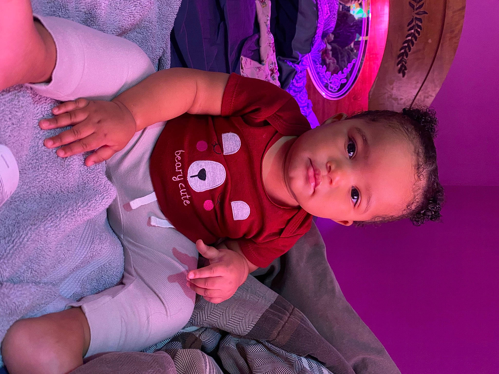 Malaya joined the competition — help win amazing prizes! arm, baby, baby_toddler_clothing, child, drum, event, flash_photography, fun, gesture, happy, magenta, pattern, person, pink, purple, skin, sleeve, toddler, tradition, violet