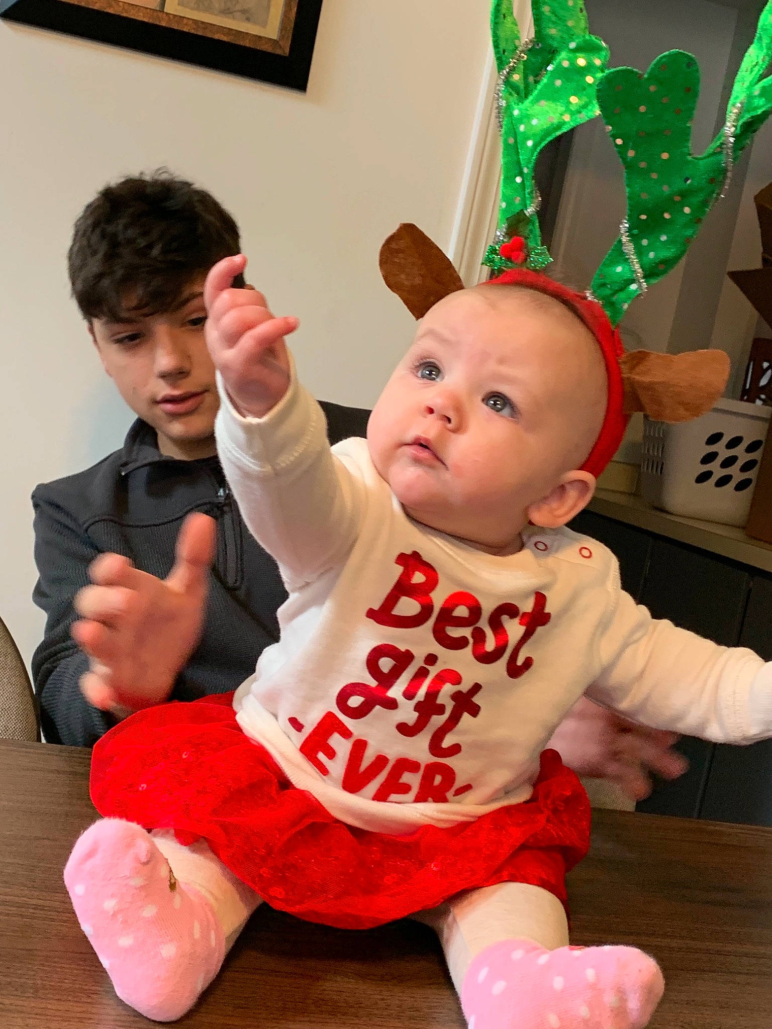 Lanie joined the competition — help win amazing prizes! child, ear, finger, fun, infant, person, product, skin, toddler