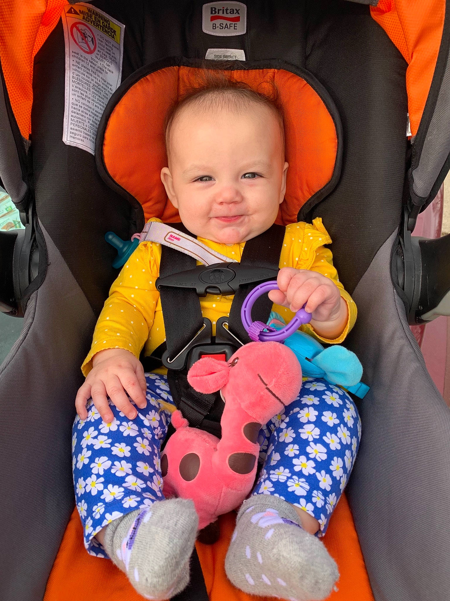 Lanie is registered to the contest to win money with this photo: baby_carriage, baby_products, car_seat, child, fun, infant, person, play, product, toddler, toy