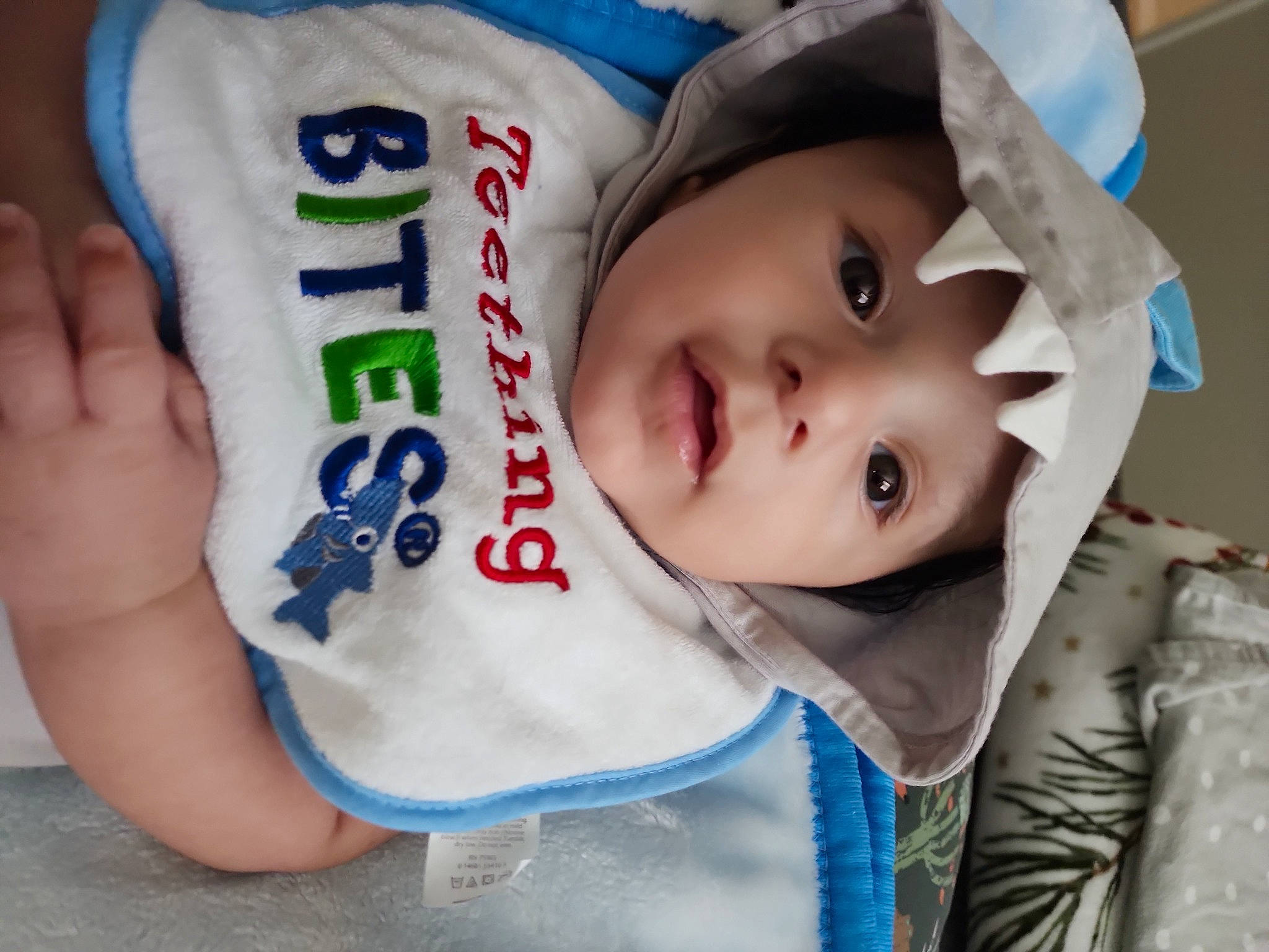 Ricardo joined the competition — help win amazing prizes! baby, baby_products, baby_toddler_clothing, baseball_cap, cap, carmine, cheek, child, eyelash, fashion_accessory, foot, happy, hat, headwear, linens, person, portrait_photography, skin, sleeve, sun_hat